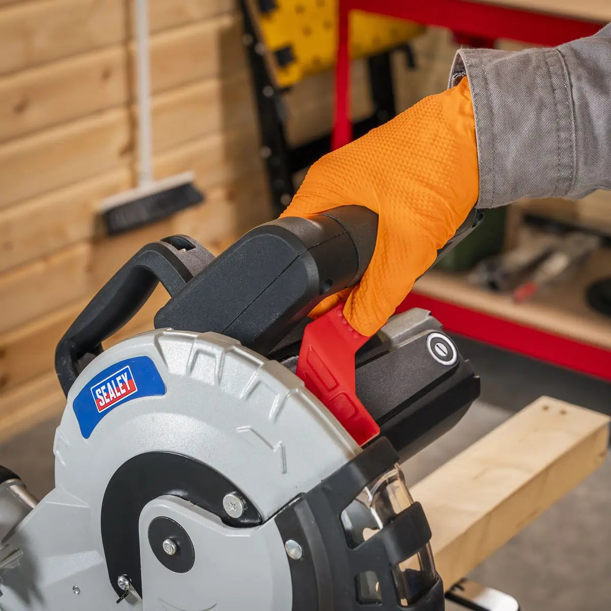 Sealey Sliding Compound Mitre Saw Ø216mm 