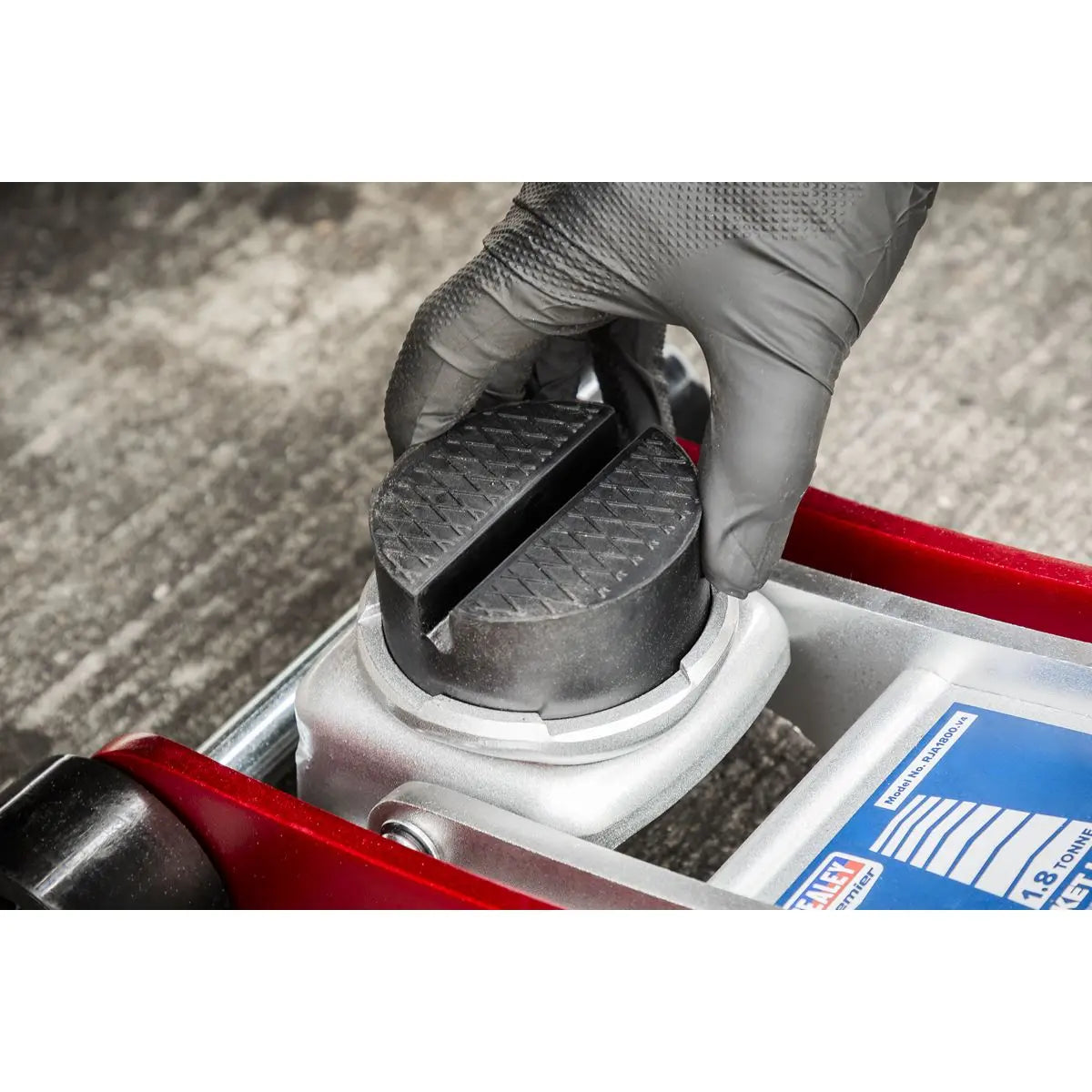 Sealey Slotted Pinch Weld Jacking Pad - Universal  White Rose Tools