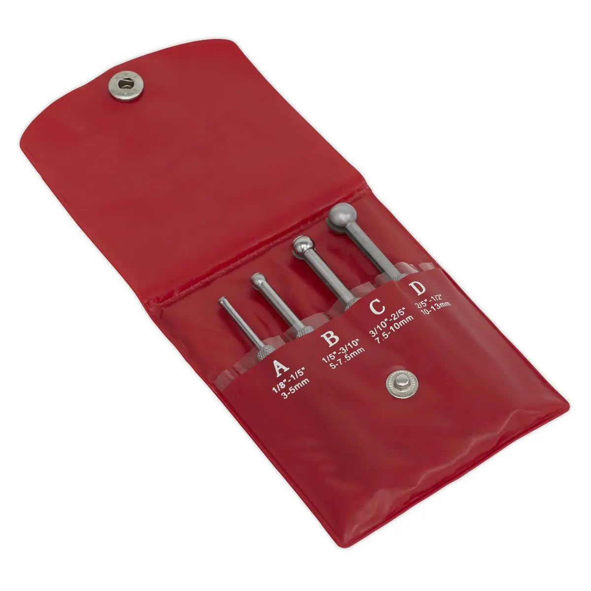 Sealey Small Hole Gauge Set 4pc 
