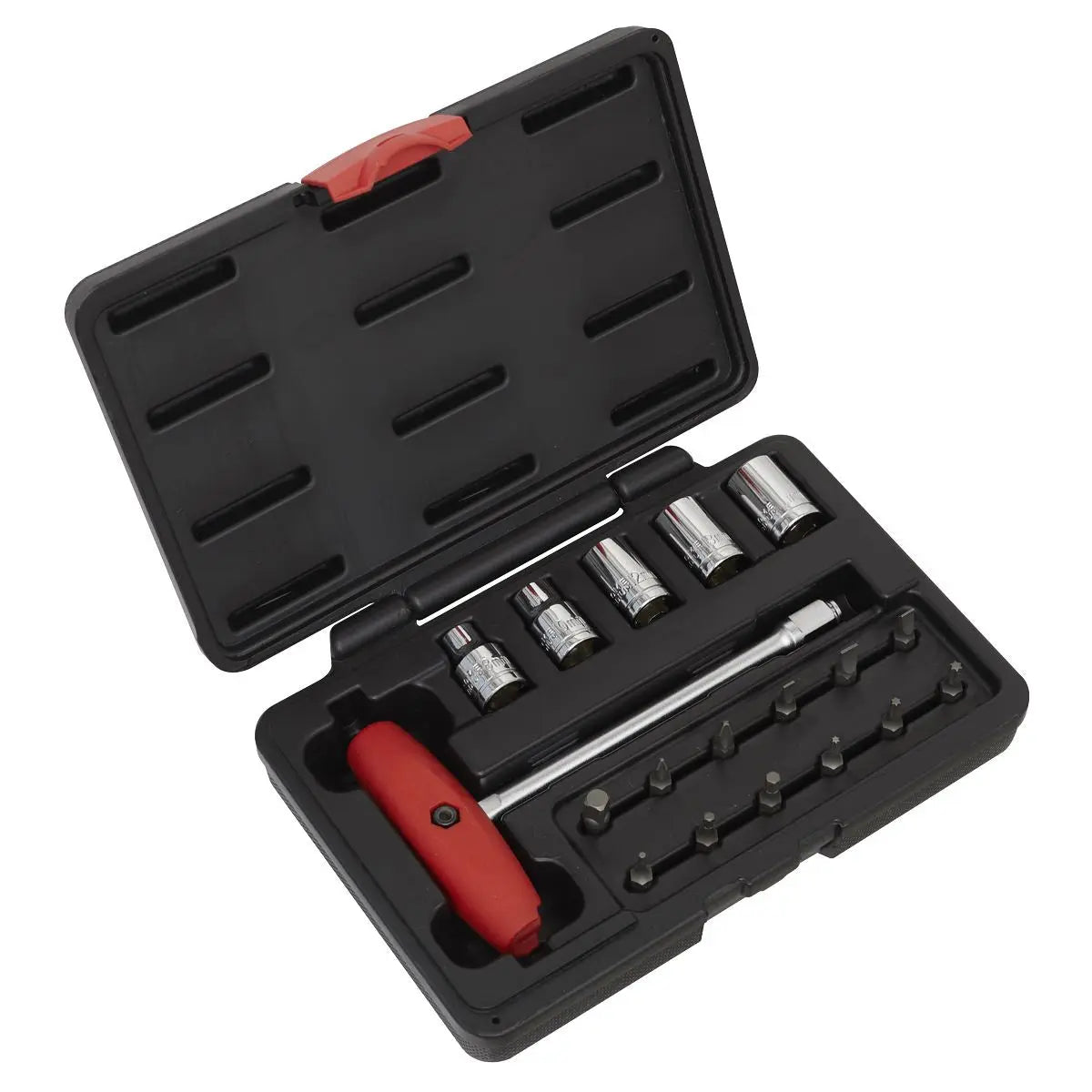 Sealey Socket and JIS Bit Set 18pc 