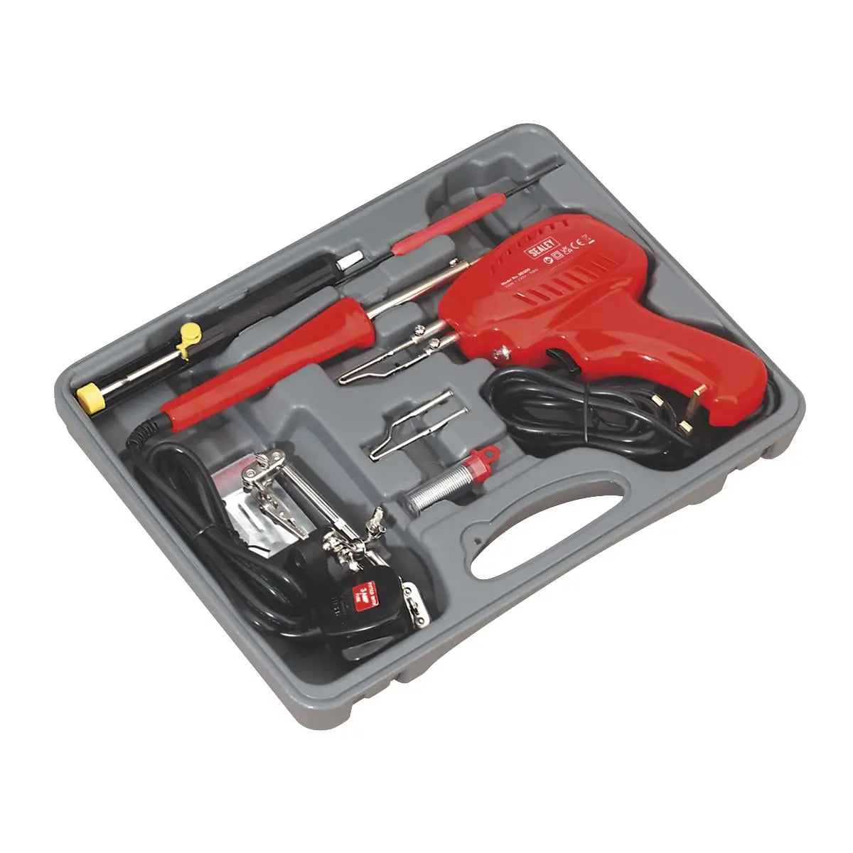 Sealey Soldering Gun/Iron Kit 8pc 230V 