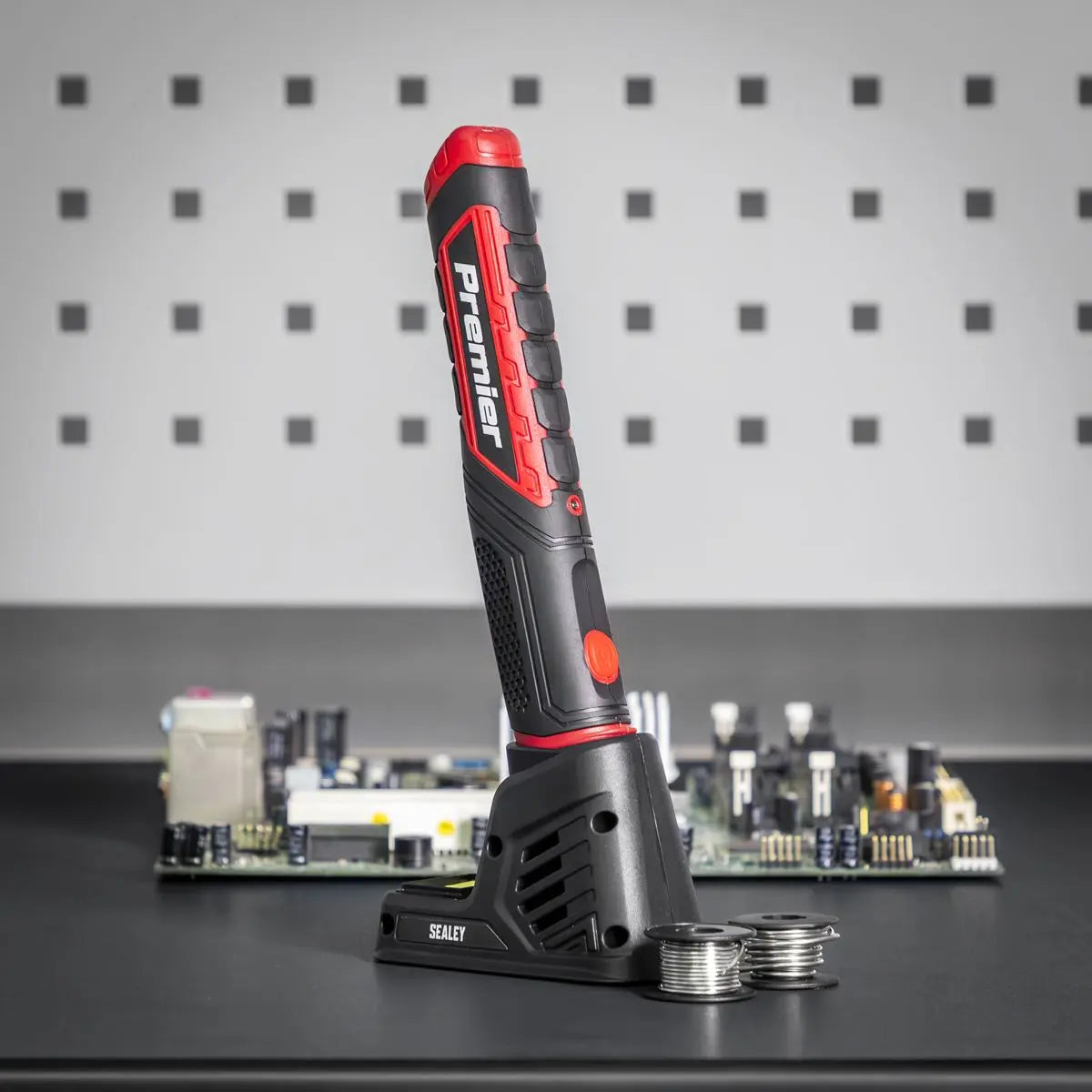 Sealey Soldering Iron Rechargeable 4V Li-ion Max 450°C 