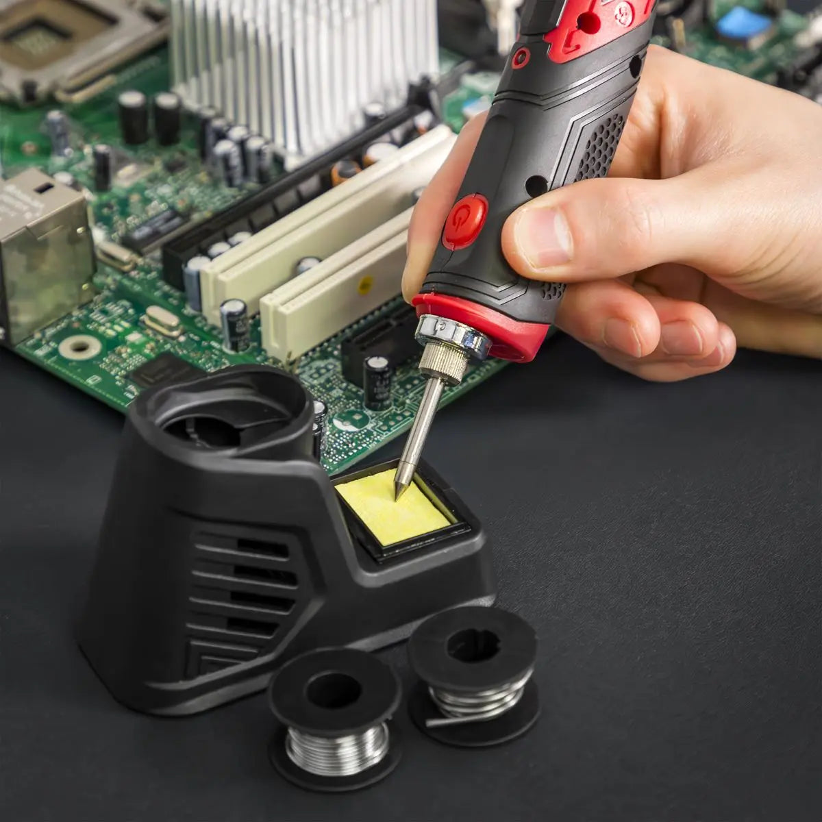 Sealey Soldering Iron Rechargeable 4V Li-ion Max 450°C 
