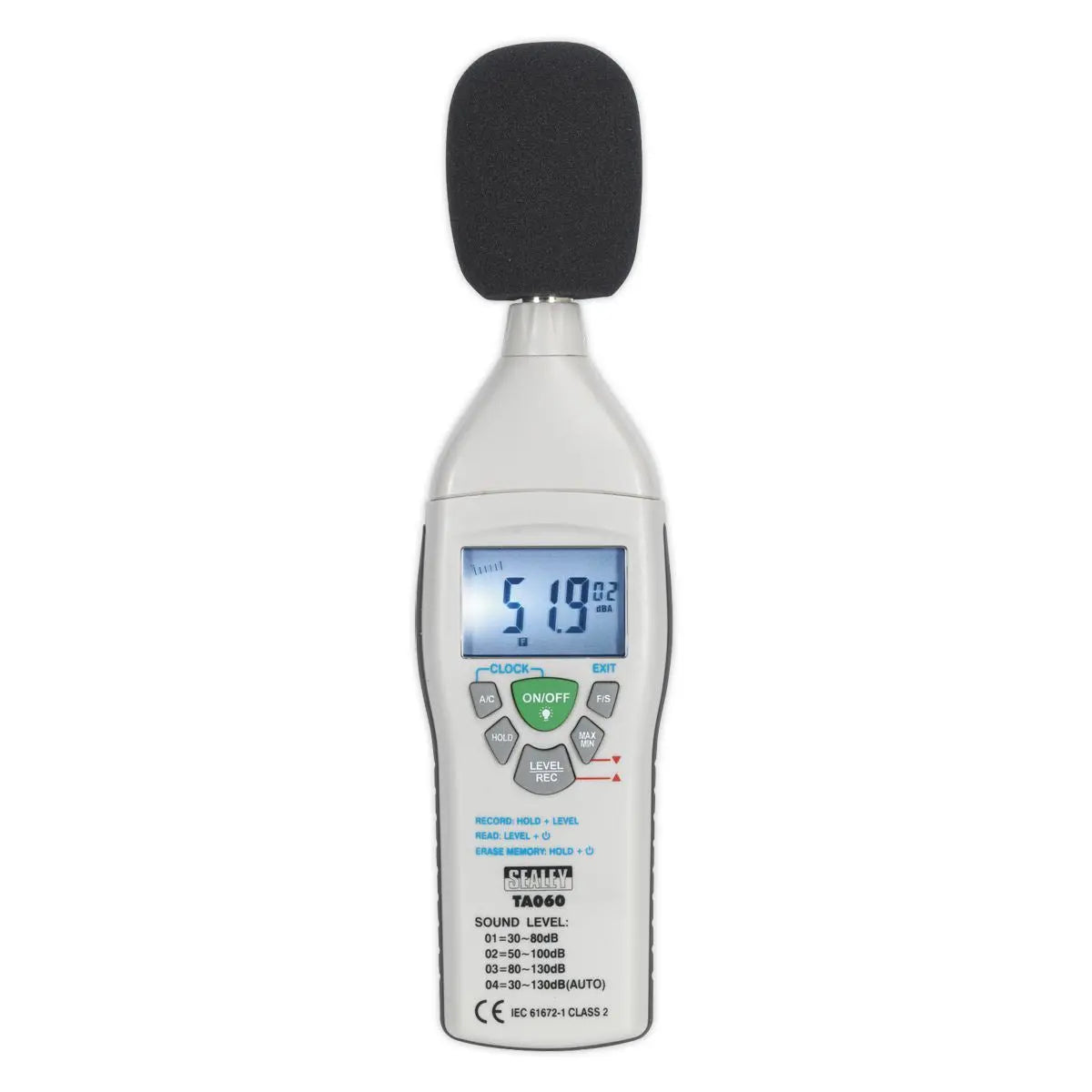 Sealey Sound Level Meter 