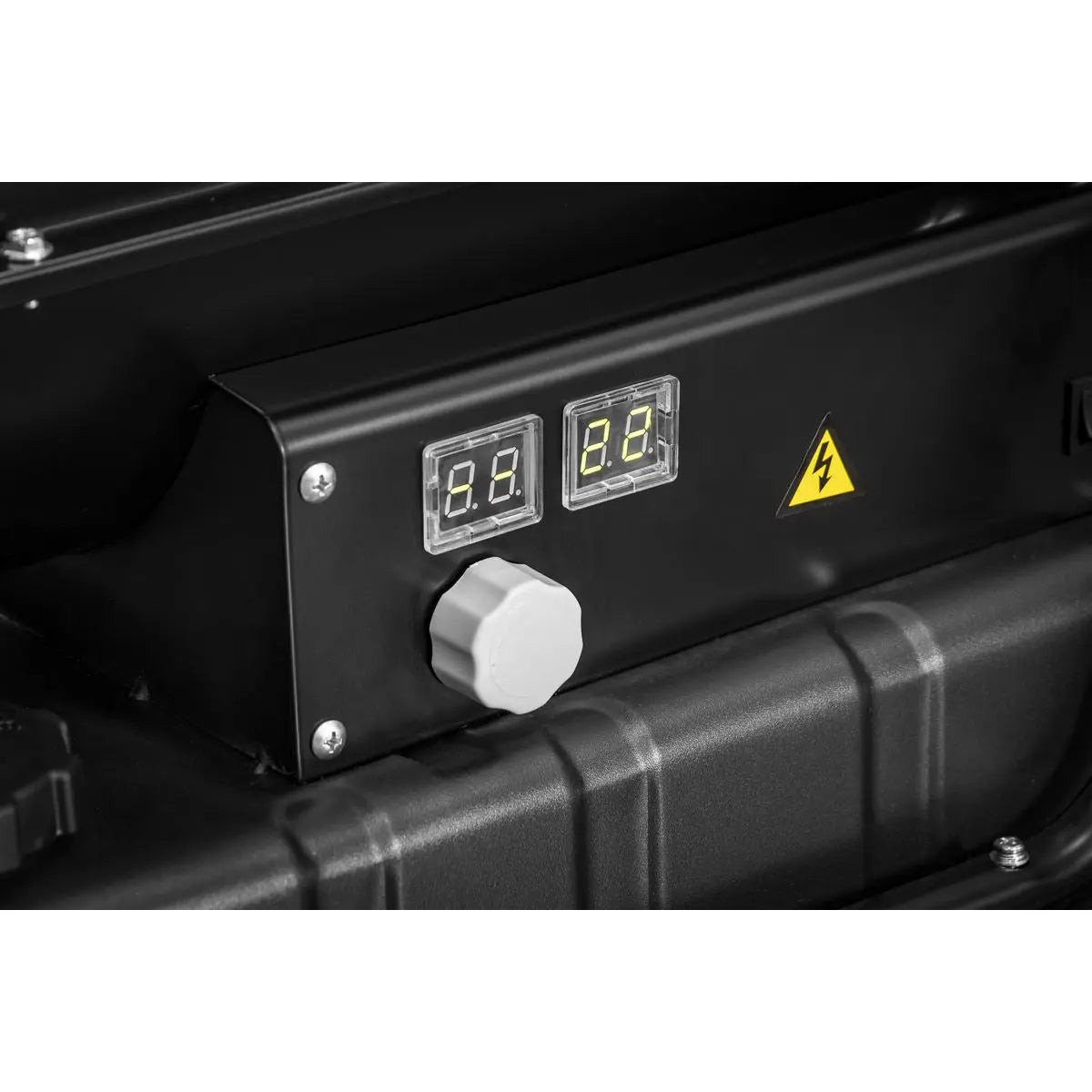 Sealey Space Warmer® Indirect Kerosene Diesel Heater with Wheels 68,000Btu/hr  White Rose Tools