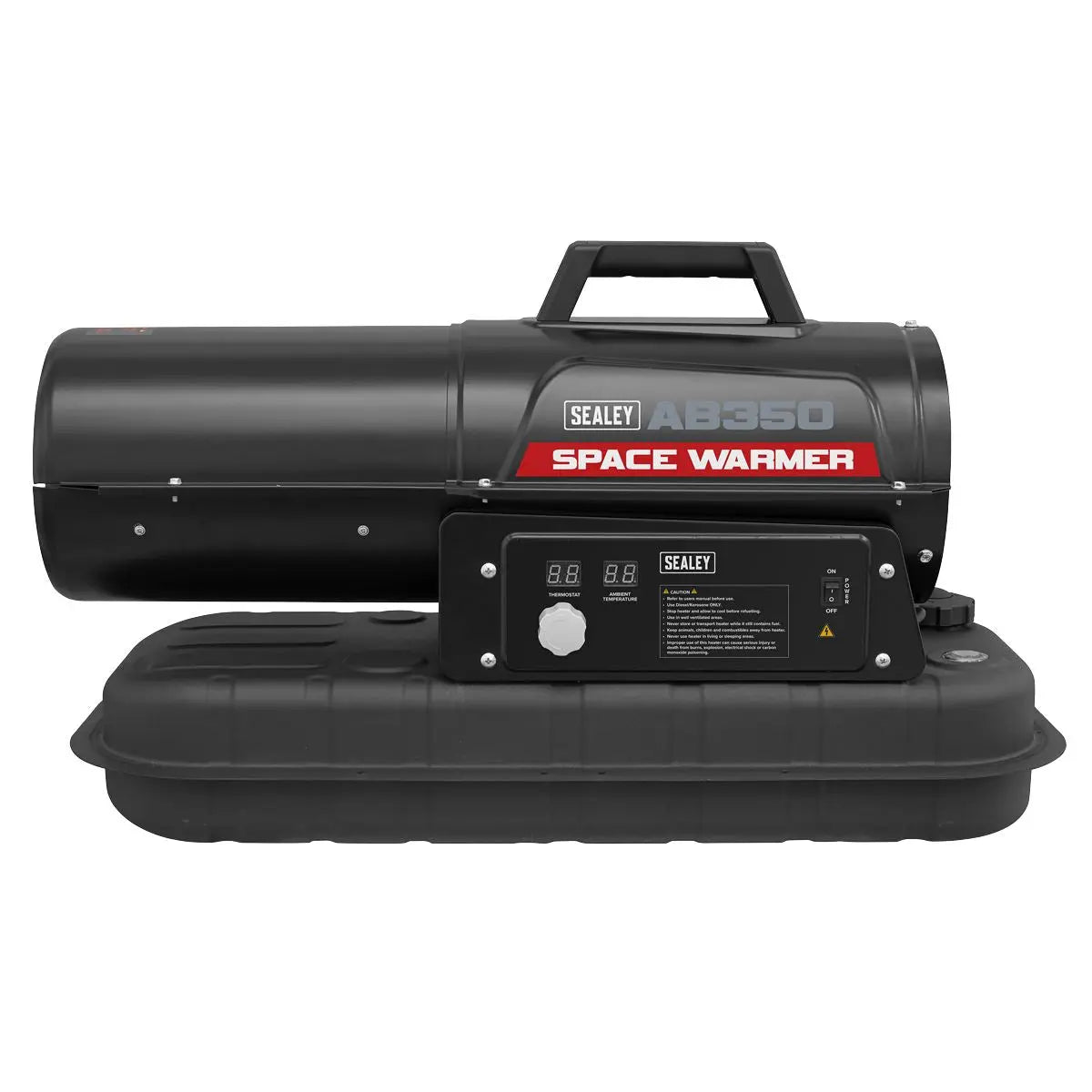 Sealey Space Warmer® Kerosene/Diesel Heater 35,000Btu/hr without Wheels 