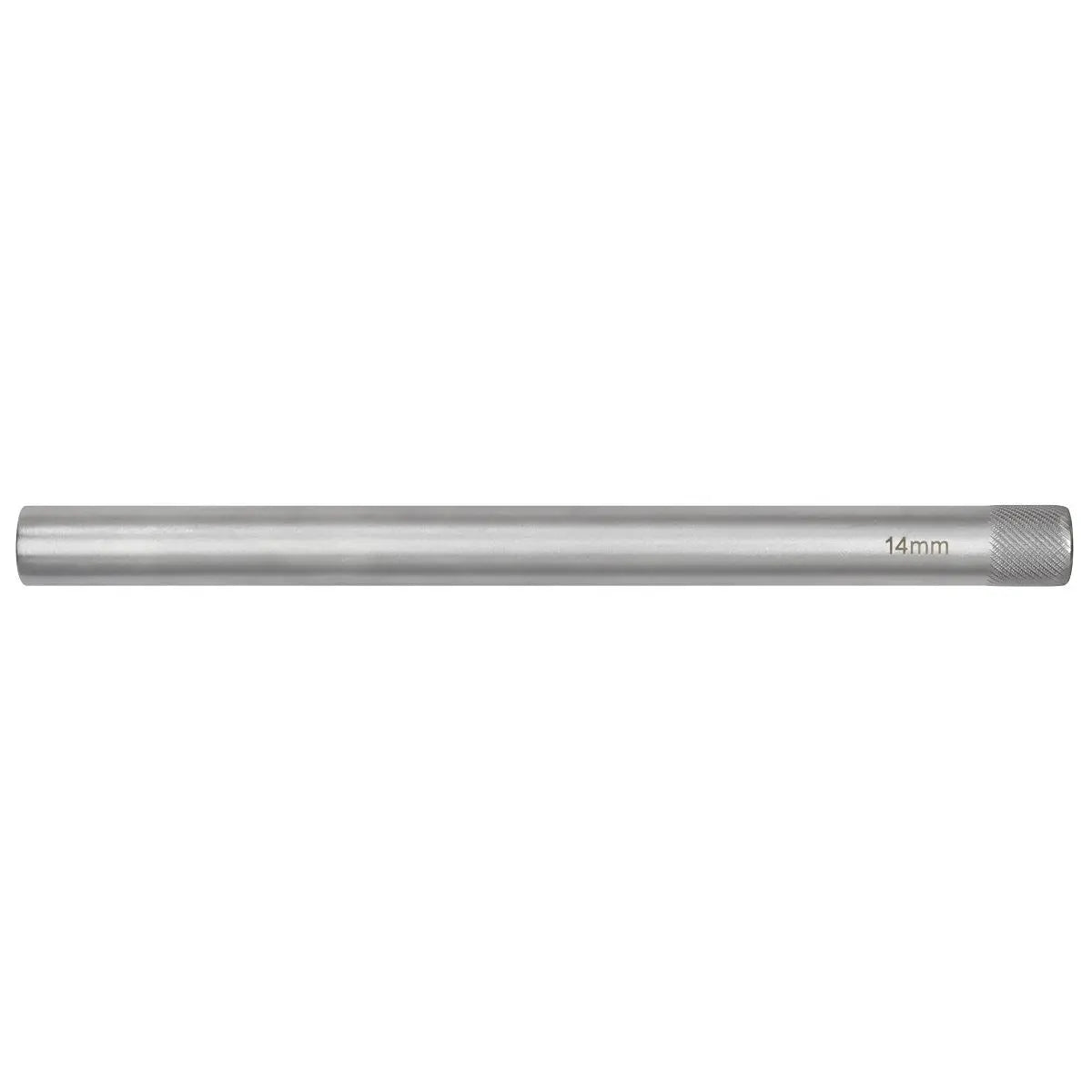 Sealey Spark Plug Socket 14mm 3/8"Sq 12-Point Magnetic Drive 250mm Long 