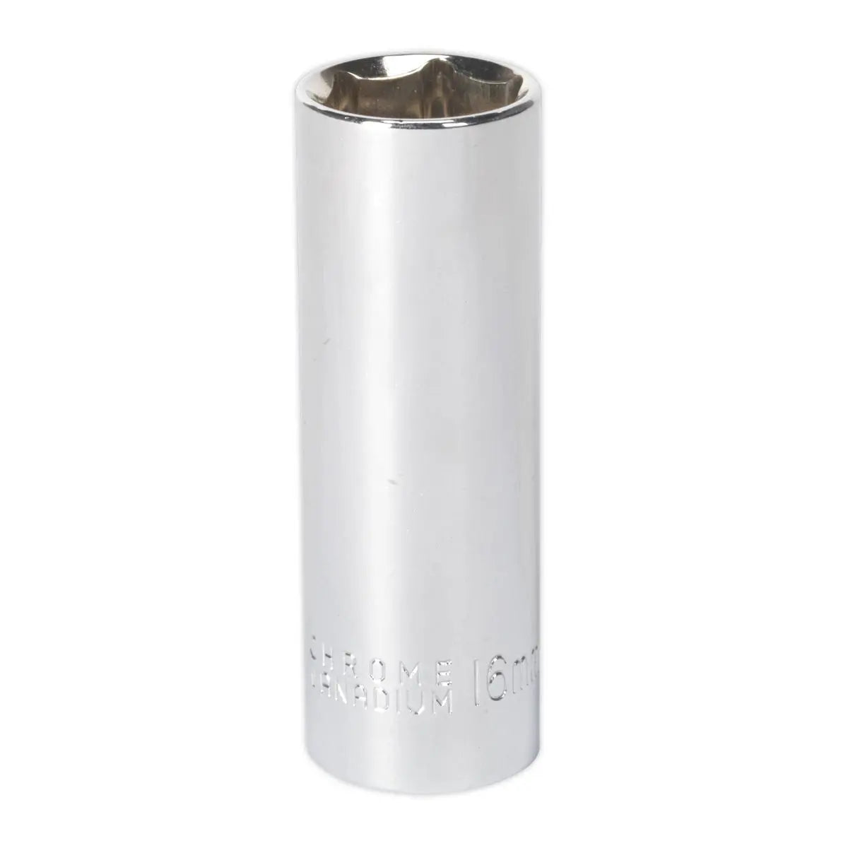 Sealey Spark Plug Socket 16mm 1/2"Sq Drive Magnetic 