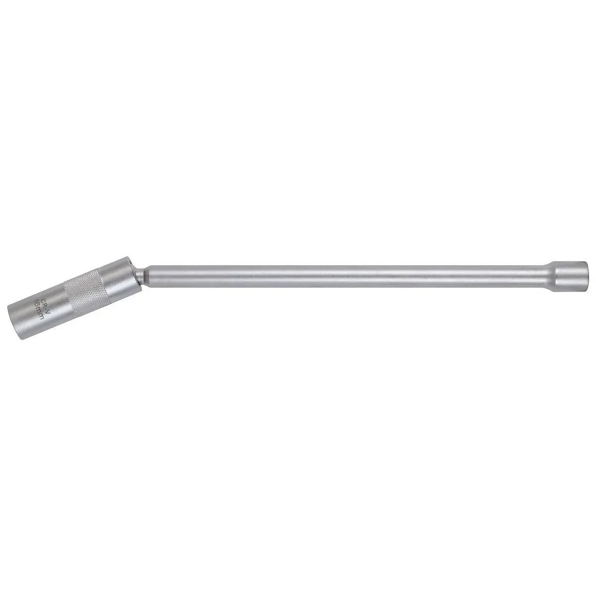 Sealey Spark Plug Socket with Universal Joint & Extension 3/8"Sq Drive 12-Point 16mm  White Rose Tools