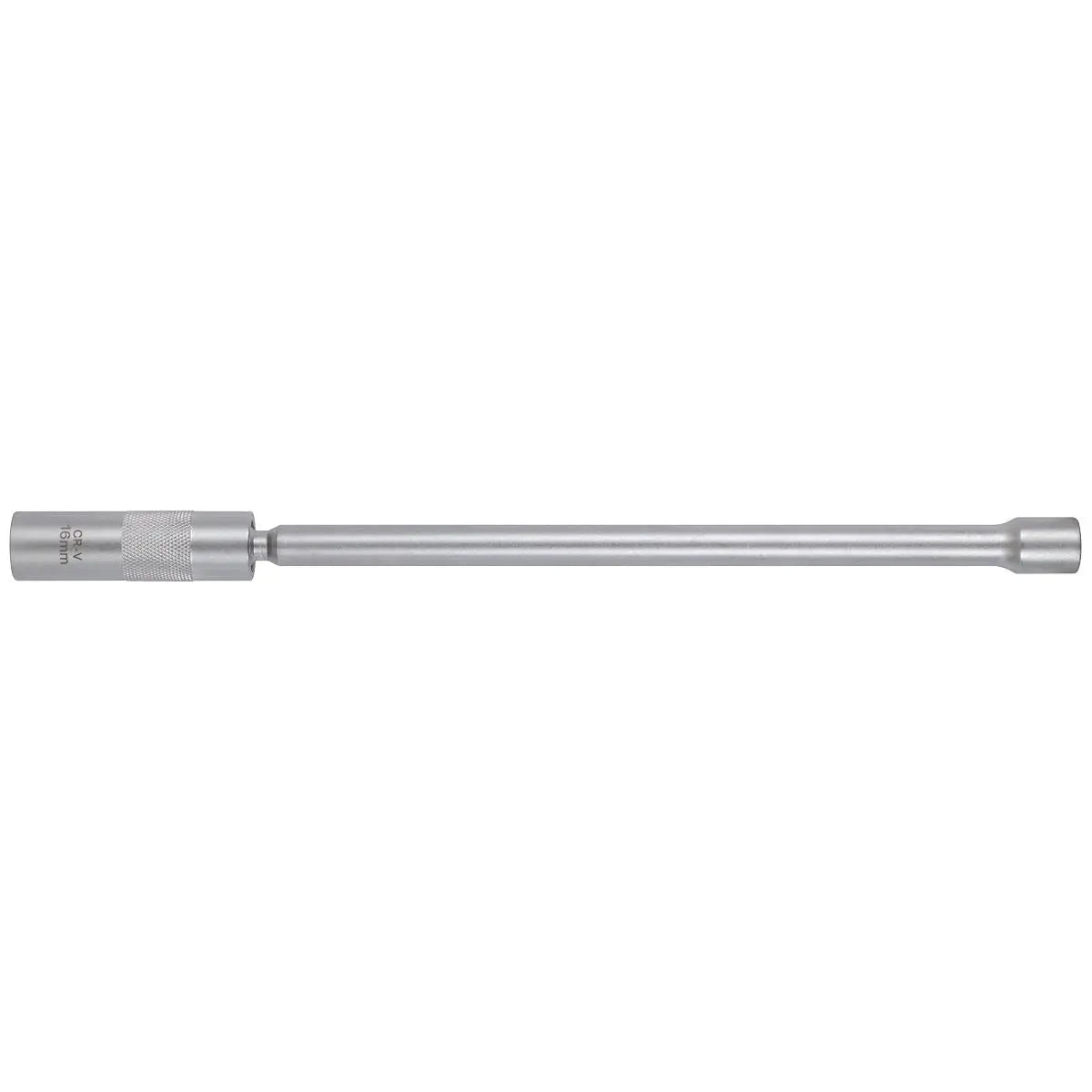 Sealey Spark Plug Socket with Universal Joint & Extension 3/8"Sq Drive 12-Point 16mm  White Rose Tools