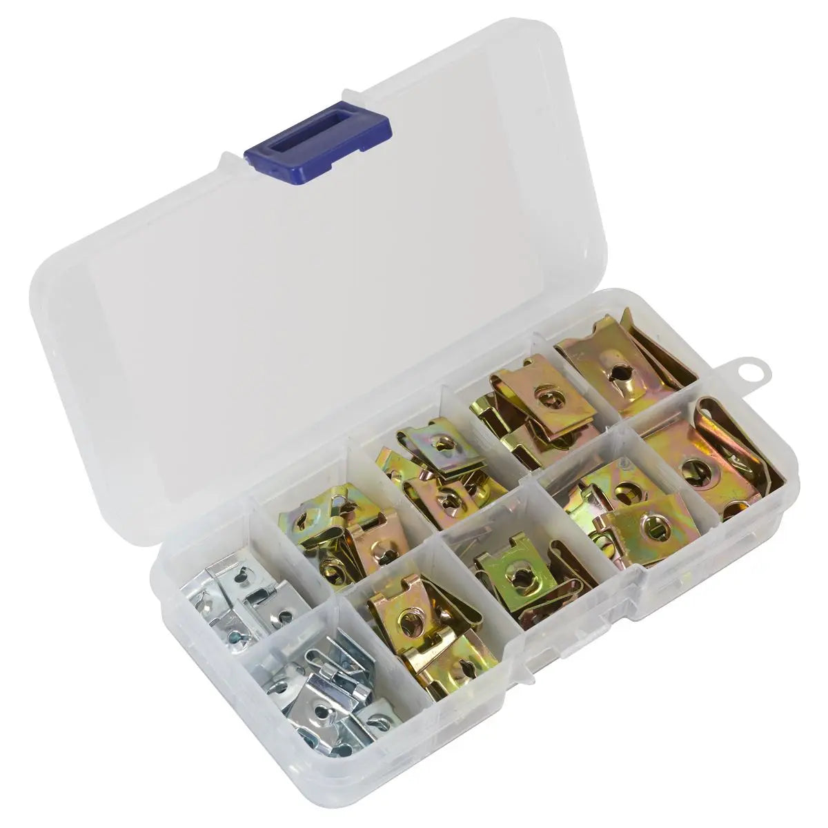 Sealey Spire Nut Assortment 74pc  White Rose Tools