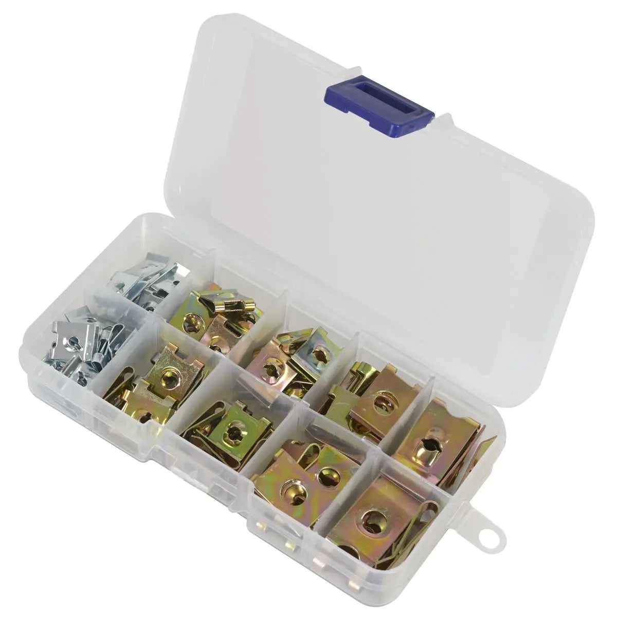 Sealey Spire Nut Assortment 74pc  White Rose Tools