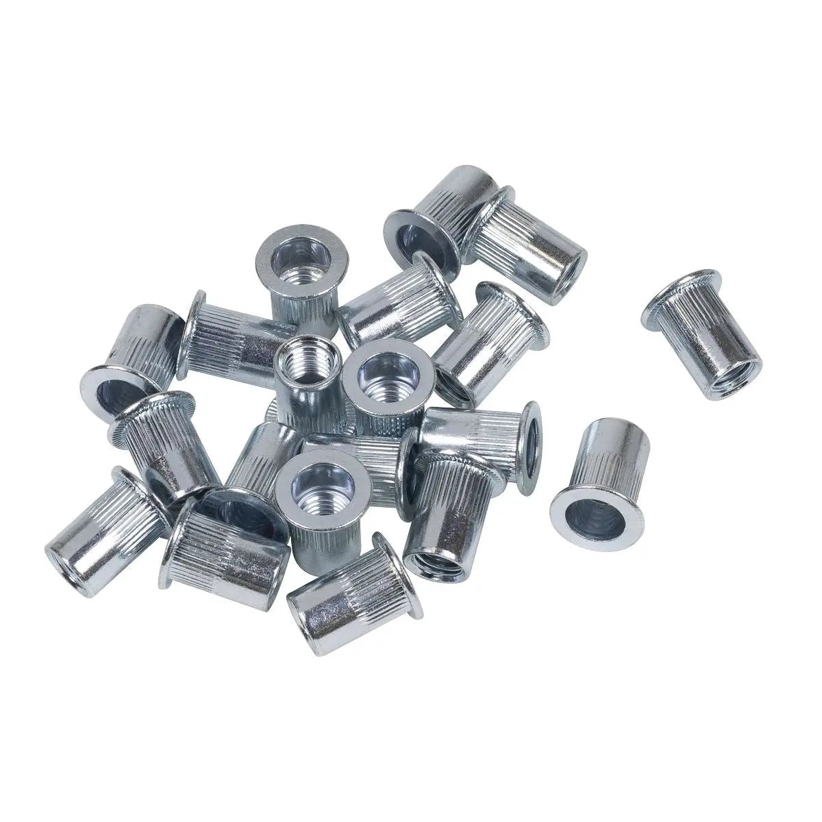 Sealey Splined Threaded Insert (Rivet Nut ) M12 - 25pcs  White Rose Tools