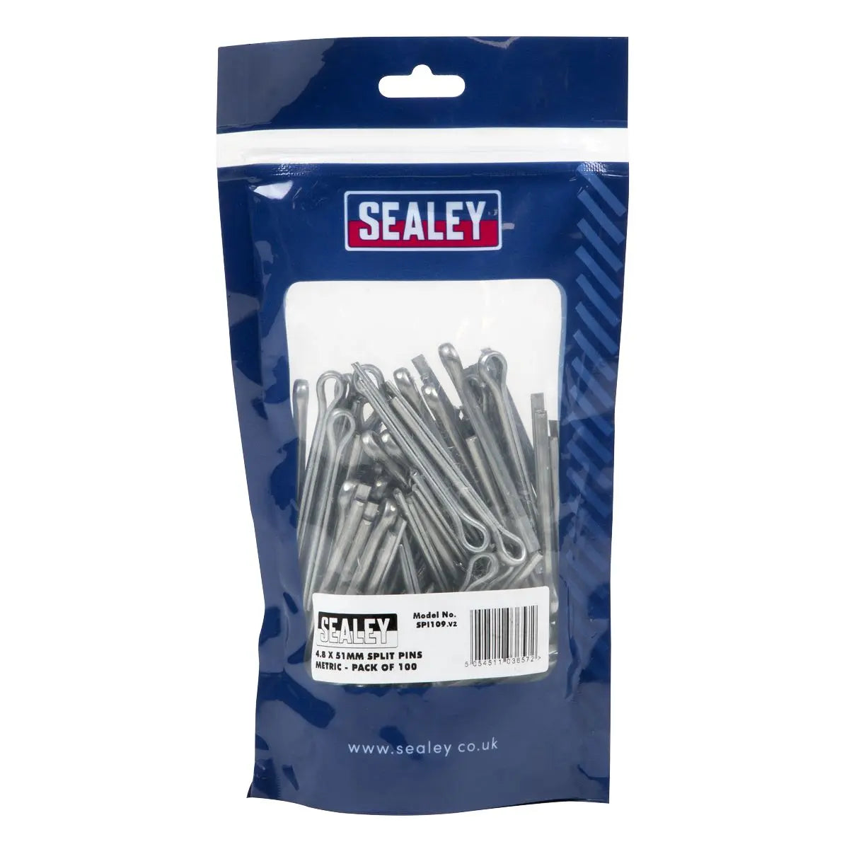 Sealey Split Pin 4.8 x 51mm Pack of 100 