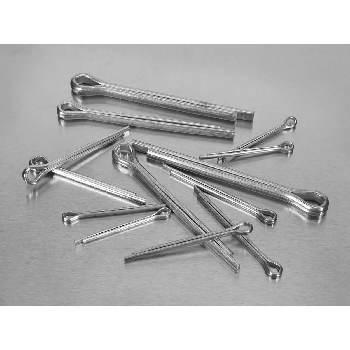 Sealey Split Pin Assortment 230pc Large Sizes Metric & Imperial 