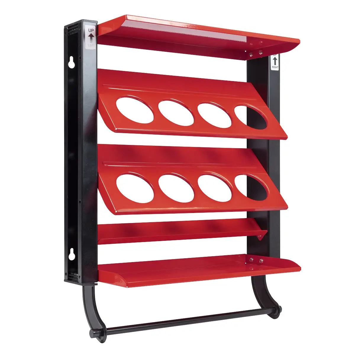 Sealey Spray Can Storage Rack with 8 Can Holders  White Rose Tools