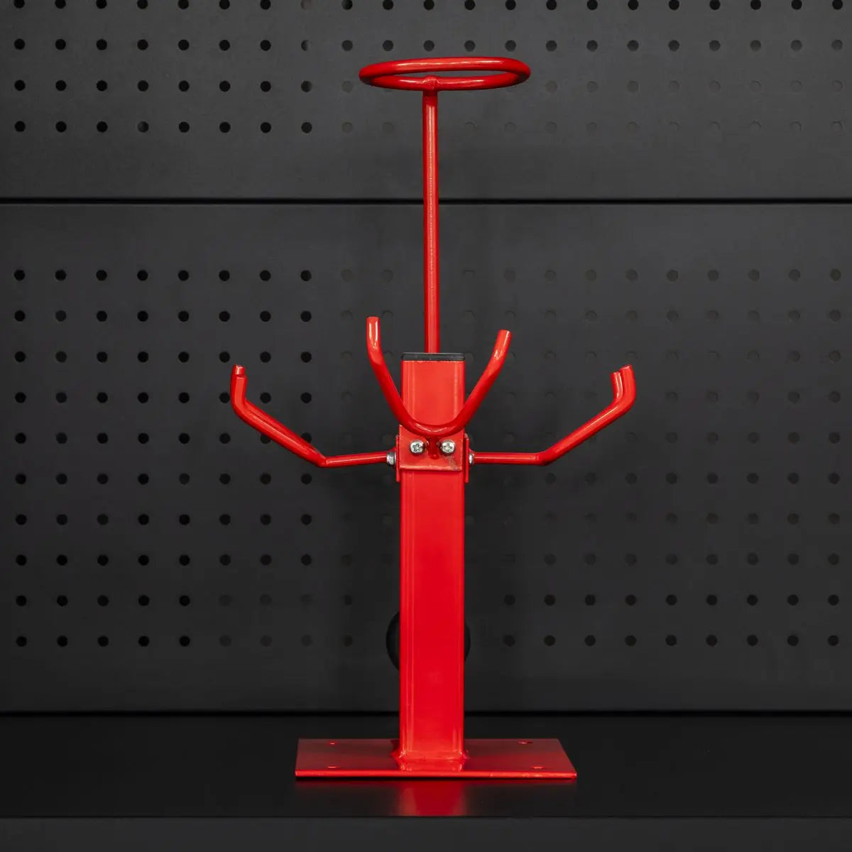Sealey Spray Gun Holder Stand Heavy Duty 3 Gravity Feed Filter Ring Body Shop 