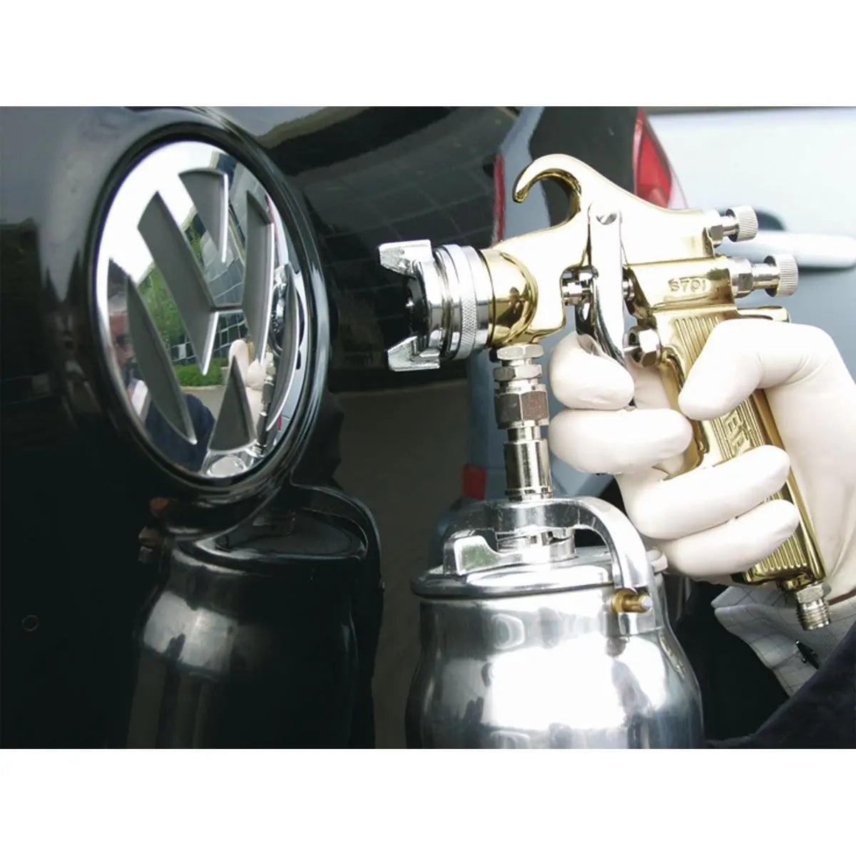 Sealey Spray Gun Professional Suction Feed - 1.8mm Set-Up 