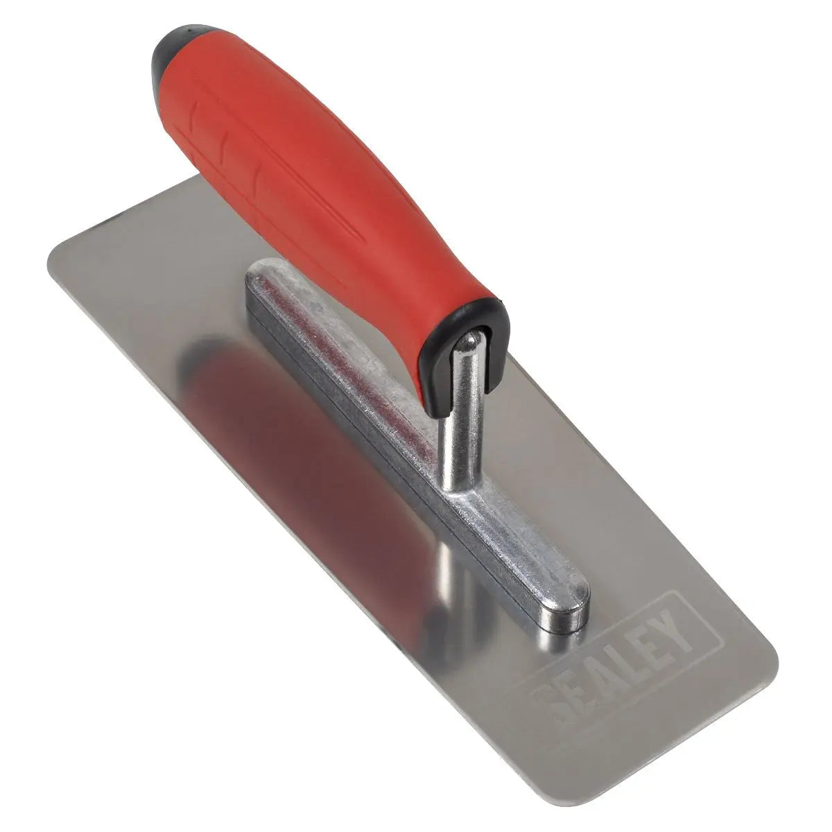 Sealey Stainless Steel 240mm Venetian Trowel - Rubber Handle  White Rose Tools