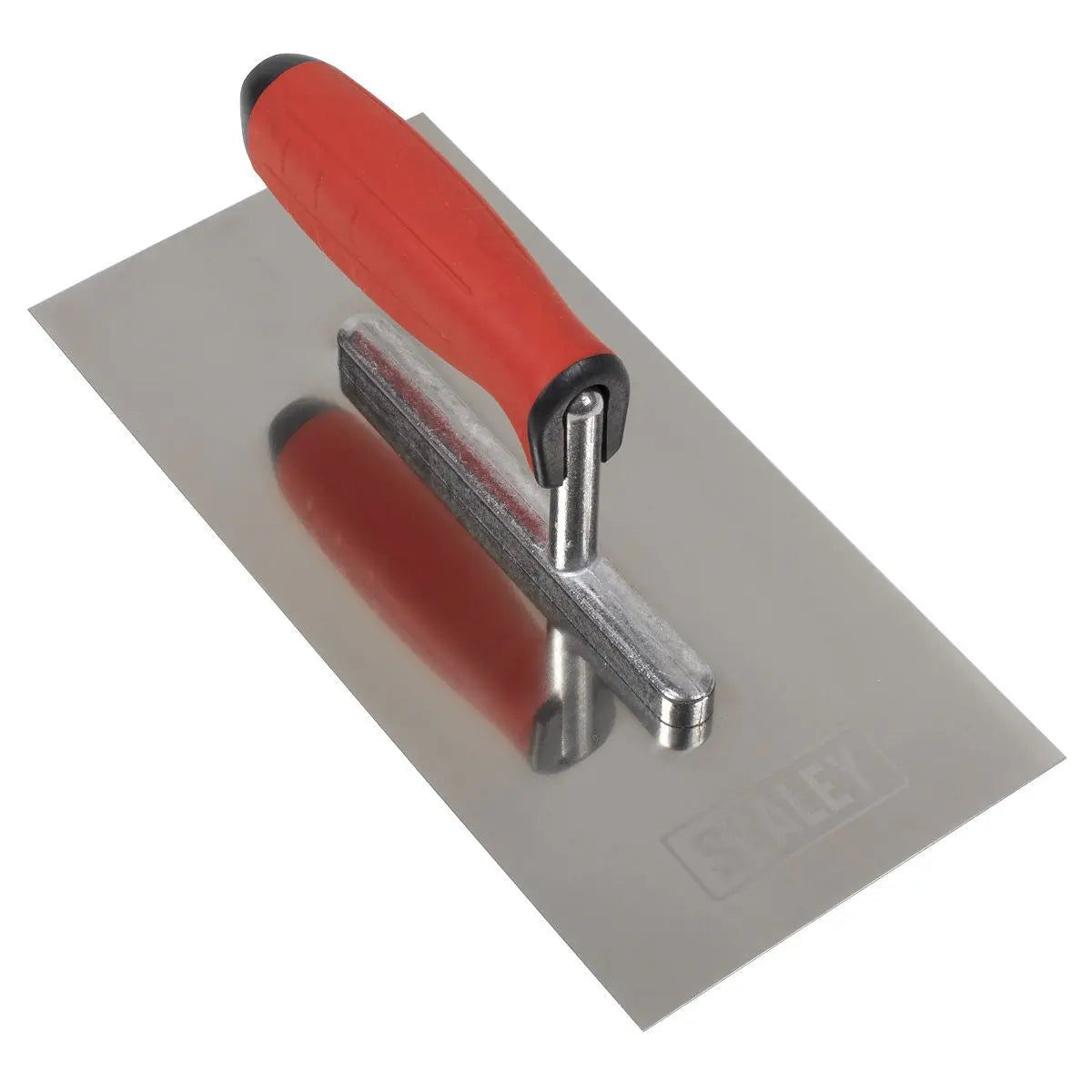 Sealey Stainless Steel 270mm Plastering Trowel - Rubber Handle  White Rose Tools
