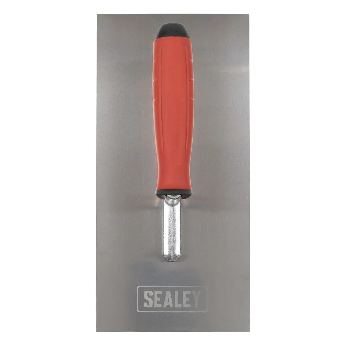 Sealey Stainless Steel 270mm Plastering Trowel - Rubber Handle  White Rose Tools
