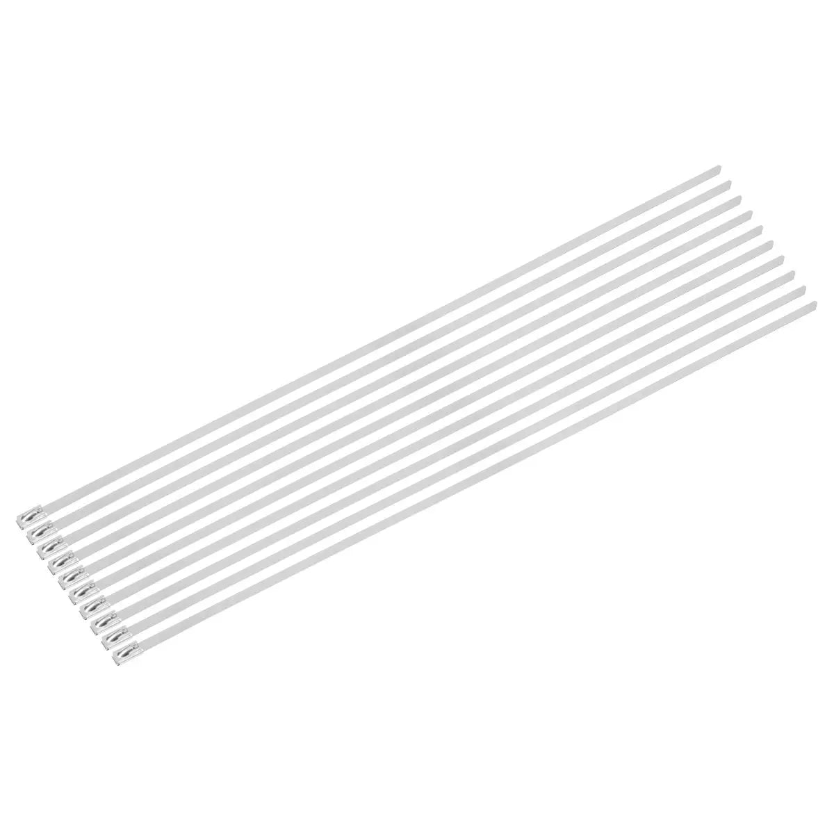Sealey Stainless Steel Cable Tie 200mm x 4.6mm - Pack of 100  White Rose Tools
