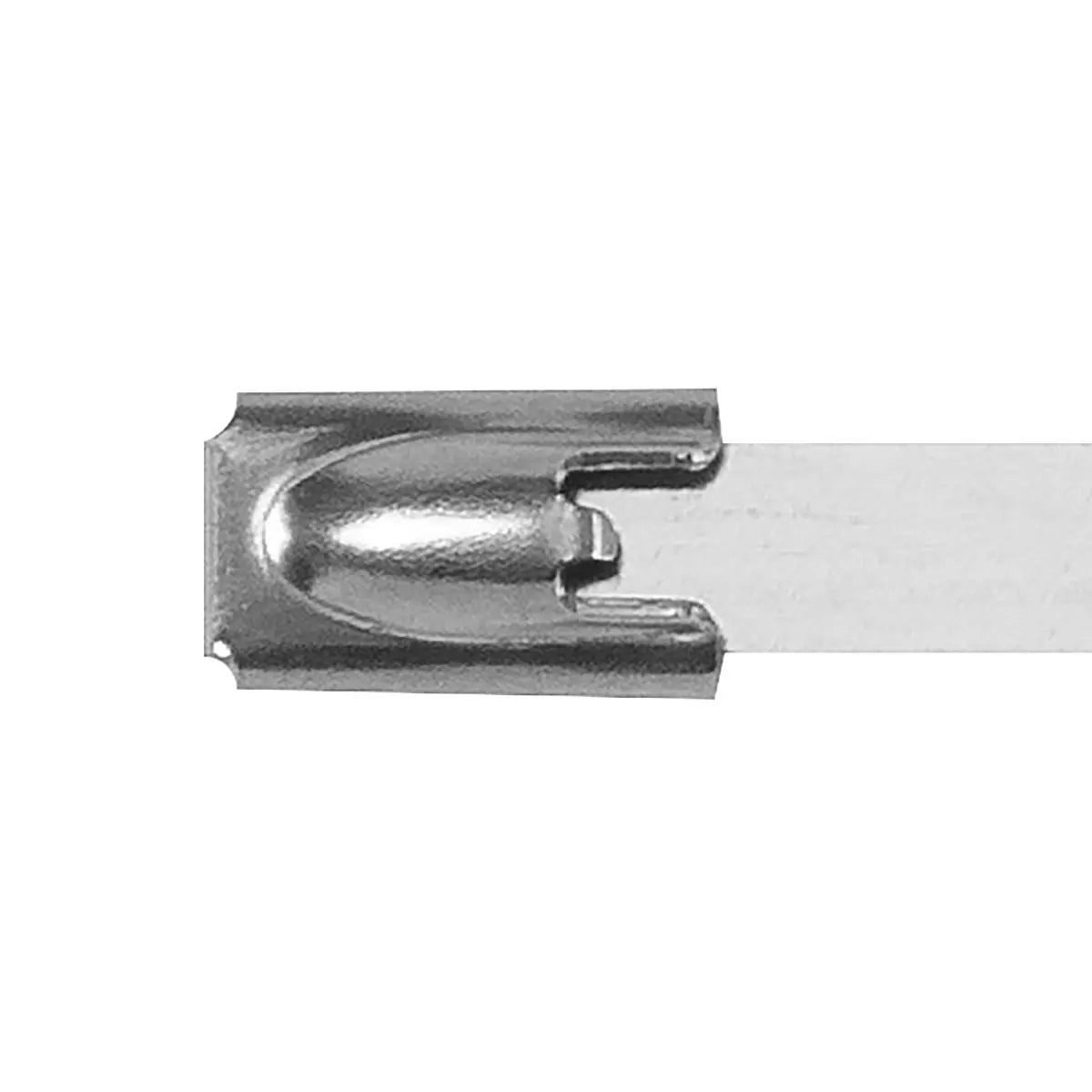 Sealey Stainless Steel Cable Tie 400mm x 4.6mm - Pack of 100  White Rose Tools