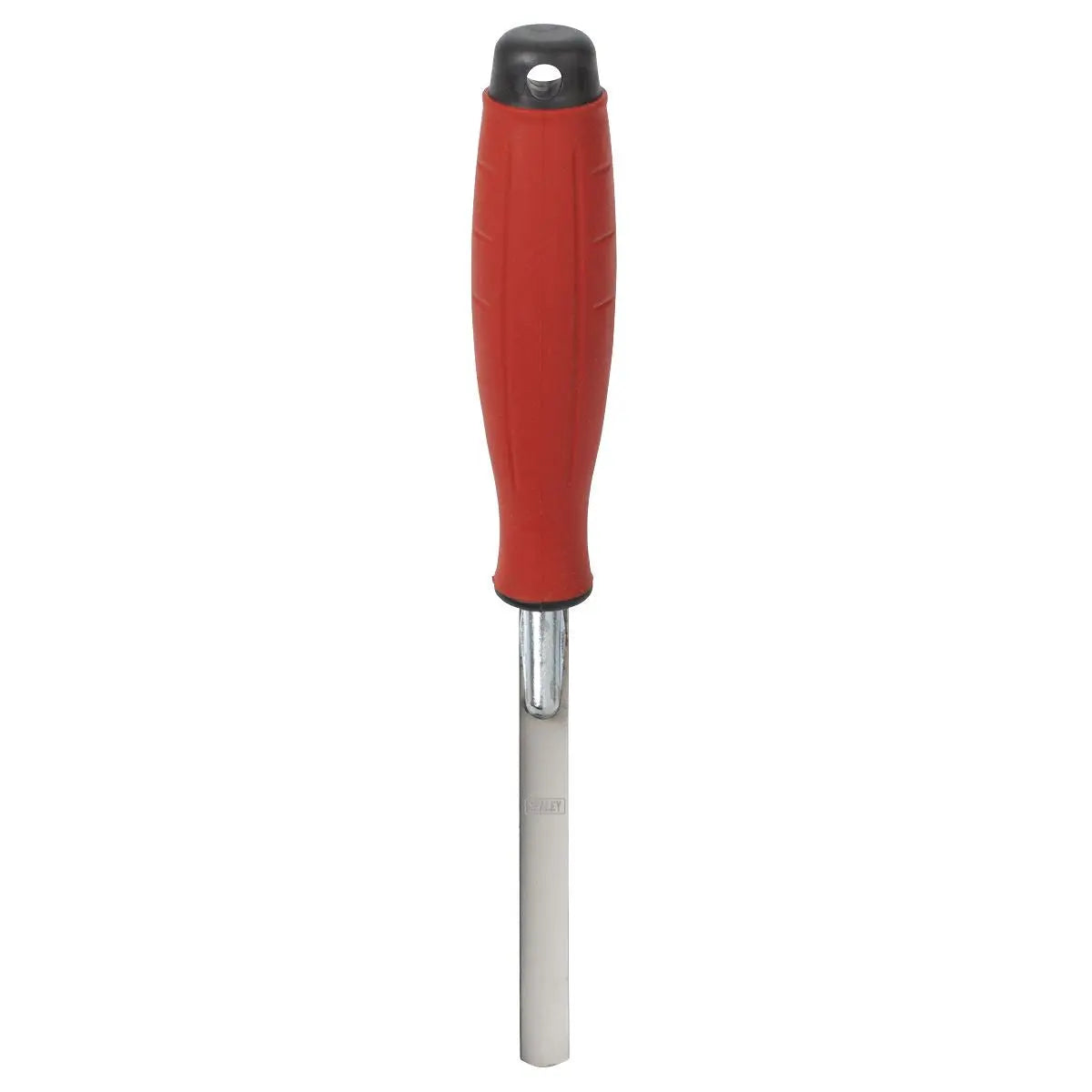 Sealey Stainless Steel Edging Trowel - Rubber Handle - 12mm  White Rose Tools