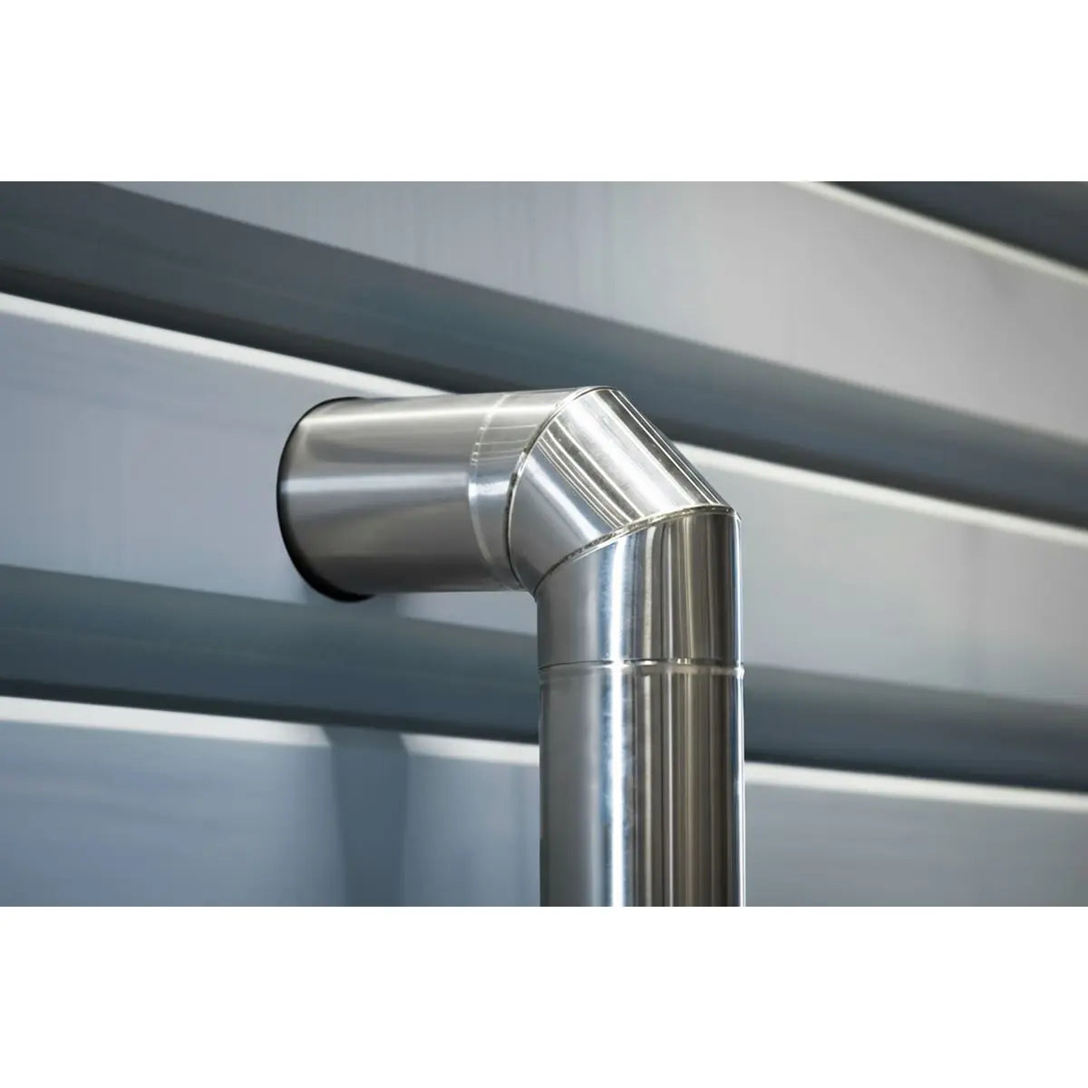 Sealey Stainless Steel Exhaust Flue 90° Bend for ABI1700 150mm  White Rose Tools