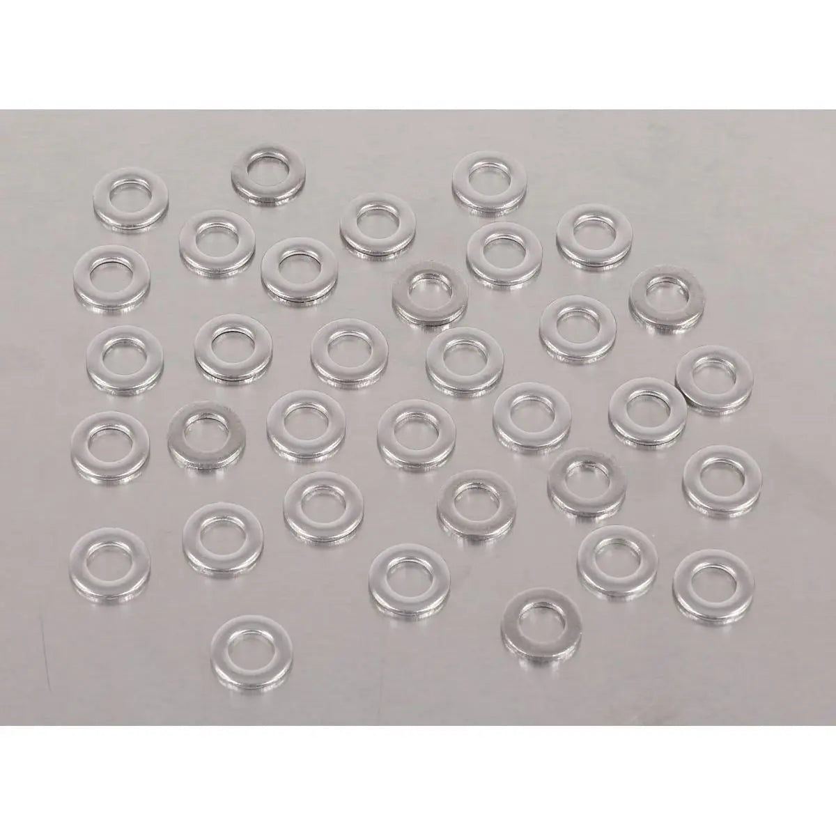Sealey Stainless Steel Flat Washer DIN 125 - M5 A2 - Pack of 100  White Rose Tools