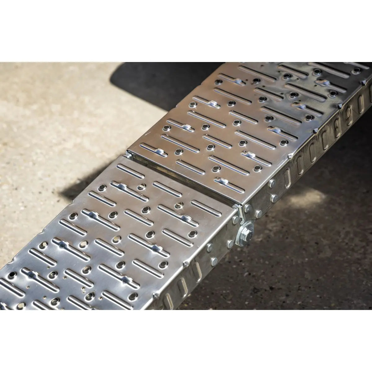 Sealey Stainless Steel Loading Ramp 270kg Capacity  White Rose Tools