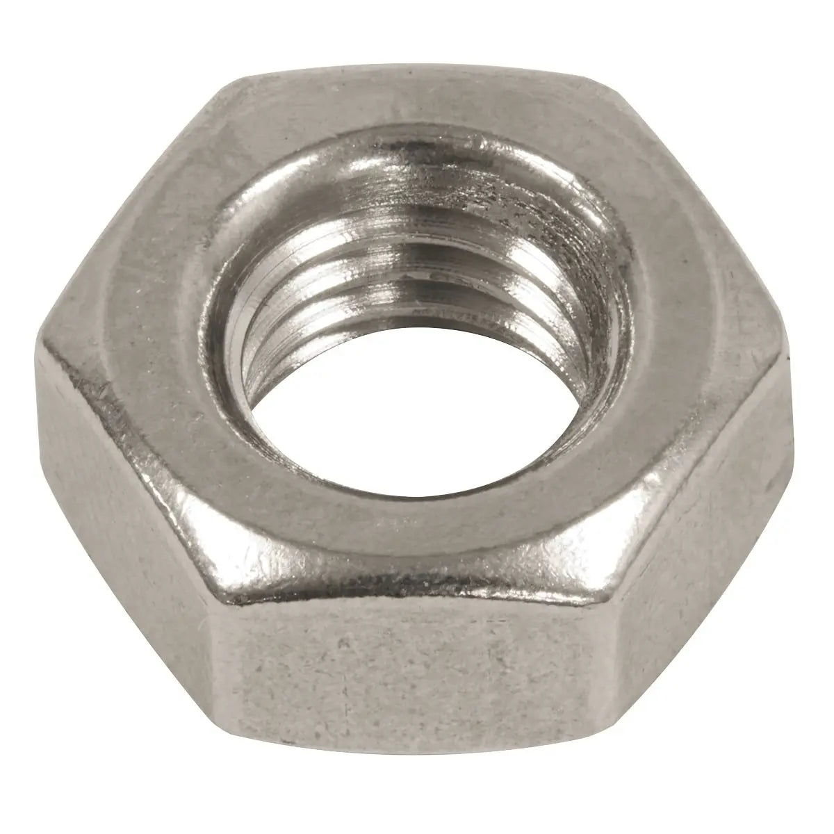 Sealey Stainless Steel Nut DIN 934 - M10 A2 - Pack of 50  White Rose Tools