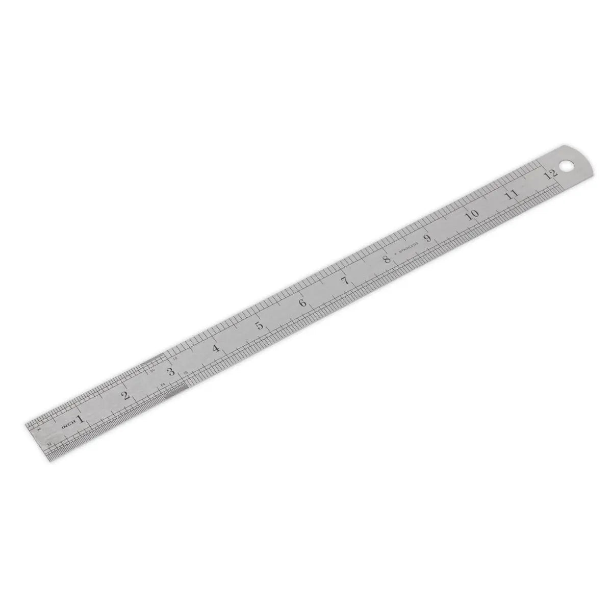 Sealey Stainless Steel Rule 12" (300mm) 