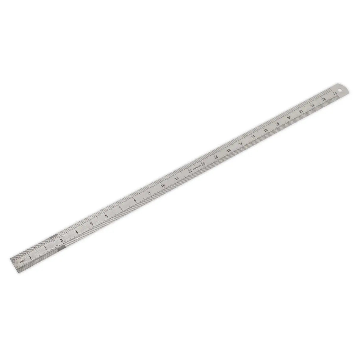 Sealey Stainless Steel Rule 24" (600mm) 