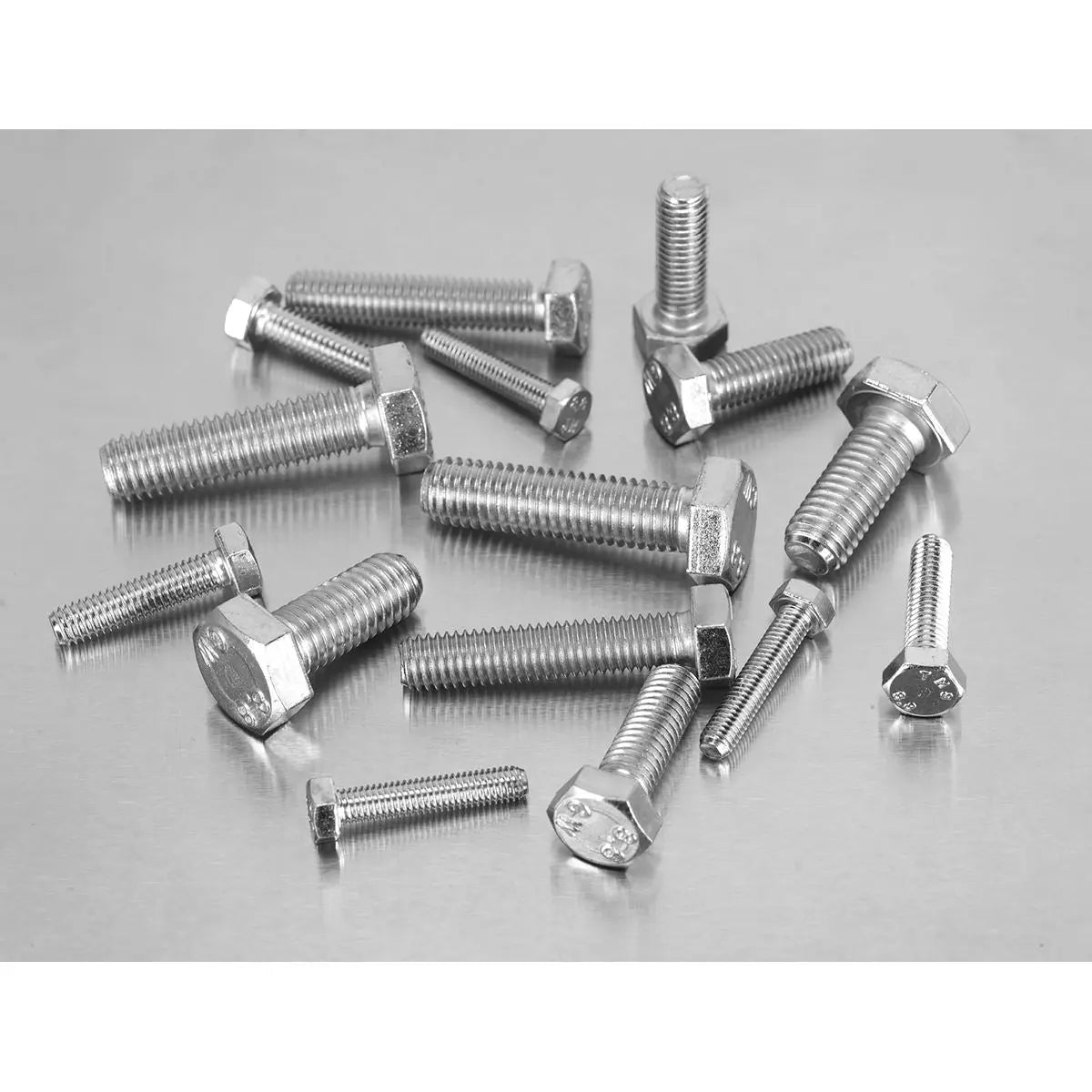 Sealey Stainless Steel Setscrew Assortment 150pc M5-M10  White Rose Tools