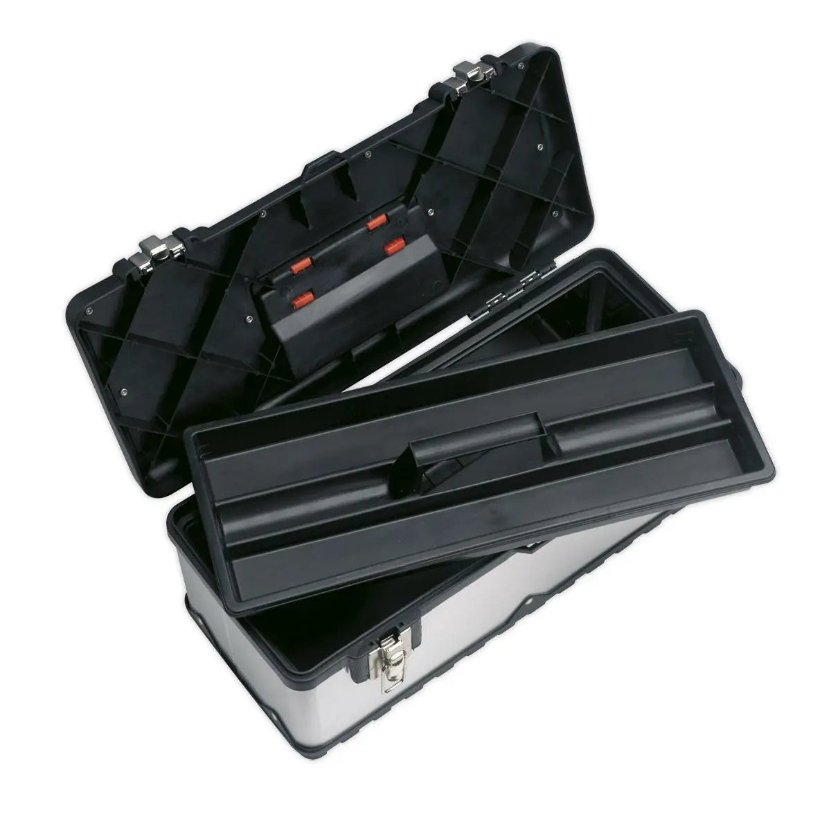Sealey Stainless Steel Toolbox 505mm with Tote Tray 