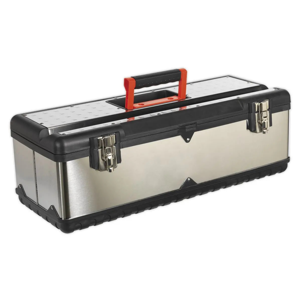 Sealey Stainless Steel Toolbox 660mm with Tote Tray 