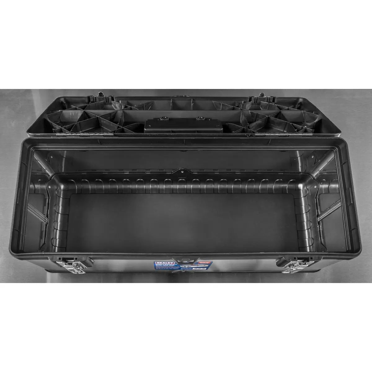 Sealey Stainless Steel Toolbox 660mm with Tote Tray 