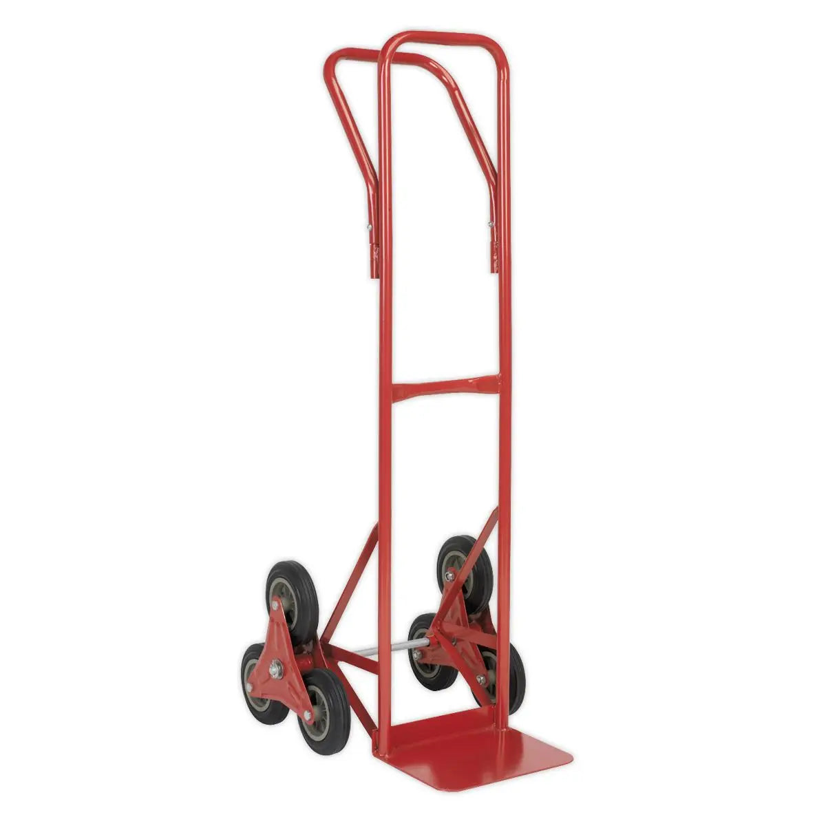 Sealey Stair Climbing Sack Truck with Solid Tyres 150kg Capacity 