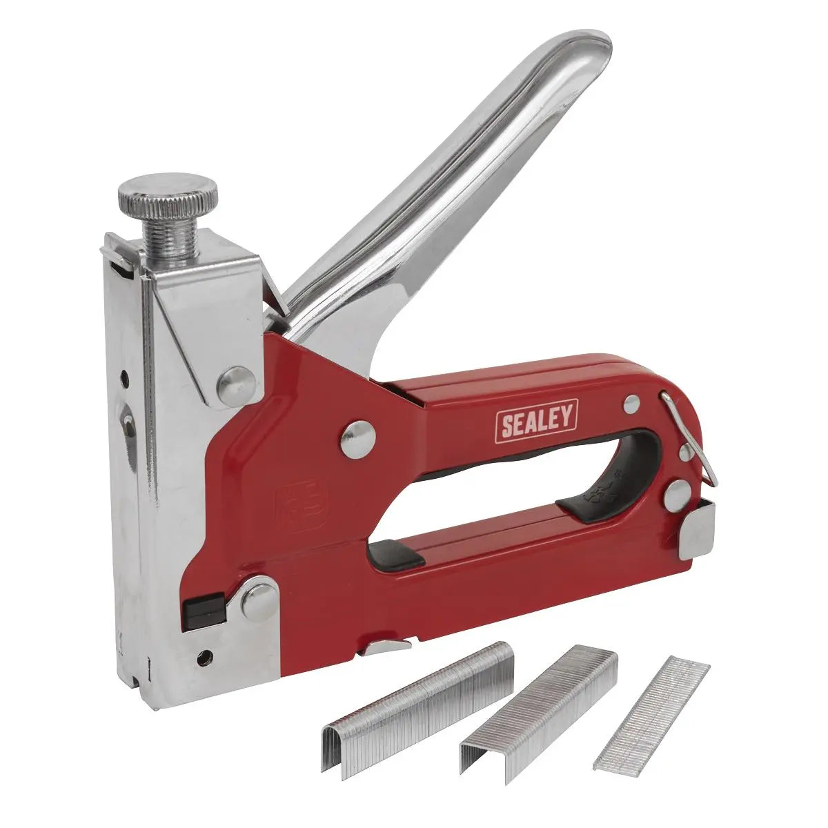 Sealey Staple & Brad Nail Gun Heavy-Duty 4-14mm 