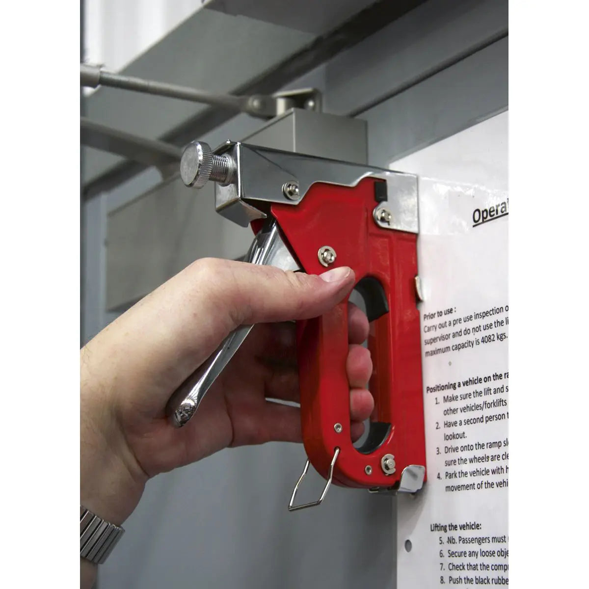 Sealey Staple & Brad Nail Gun Heavy-Duty 4-14mm 