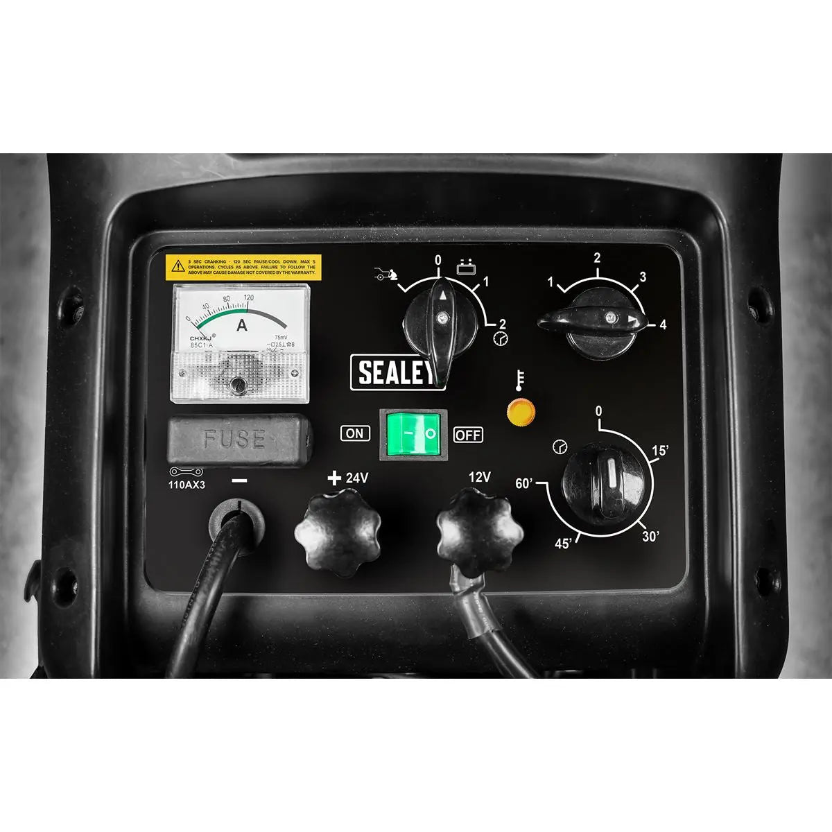 Sealey Starter/Charger 800/110A 12/24V 400V 