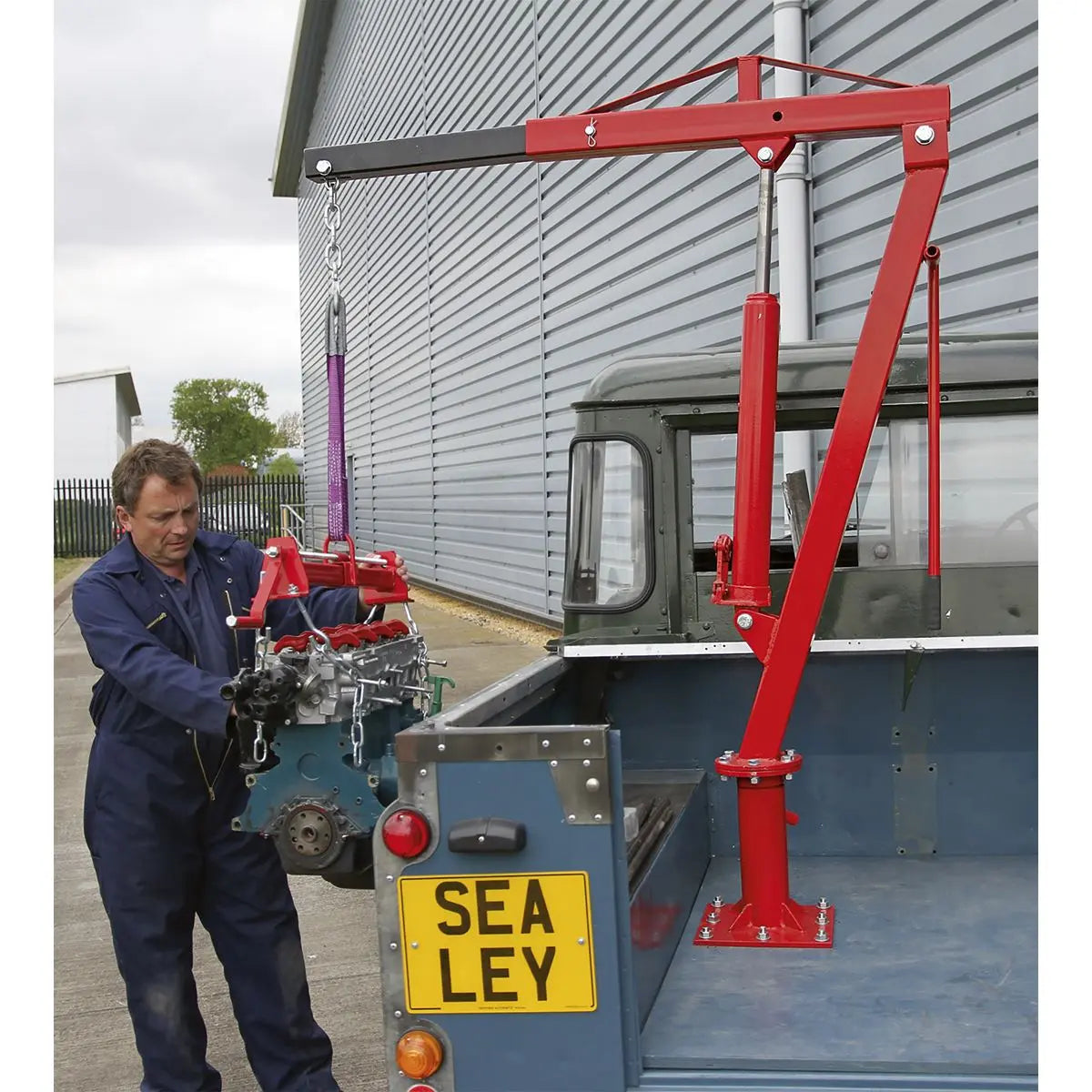 Sealey Static Mounted Crane 900kg 
