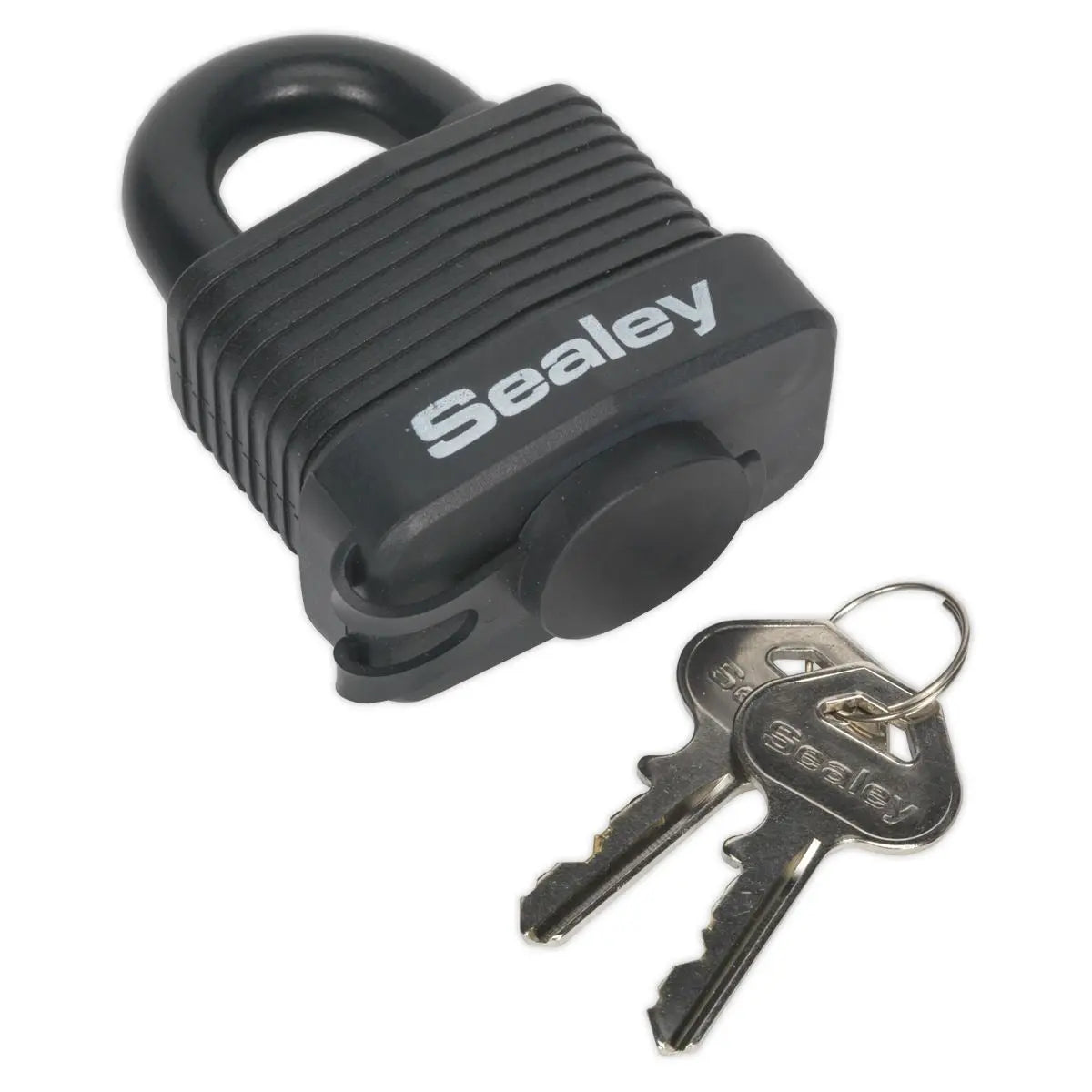Sealey Steel Body Weatherproof Padlock 54mm  White Rose Tools