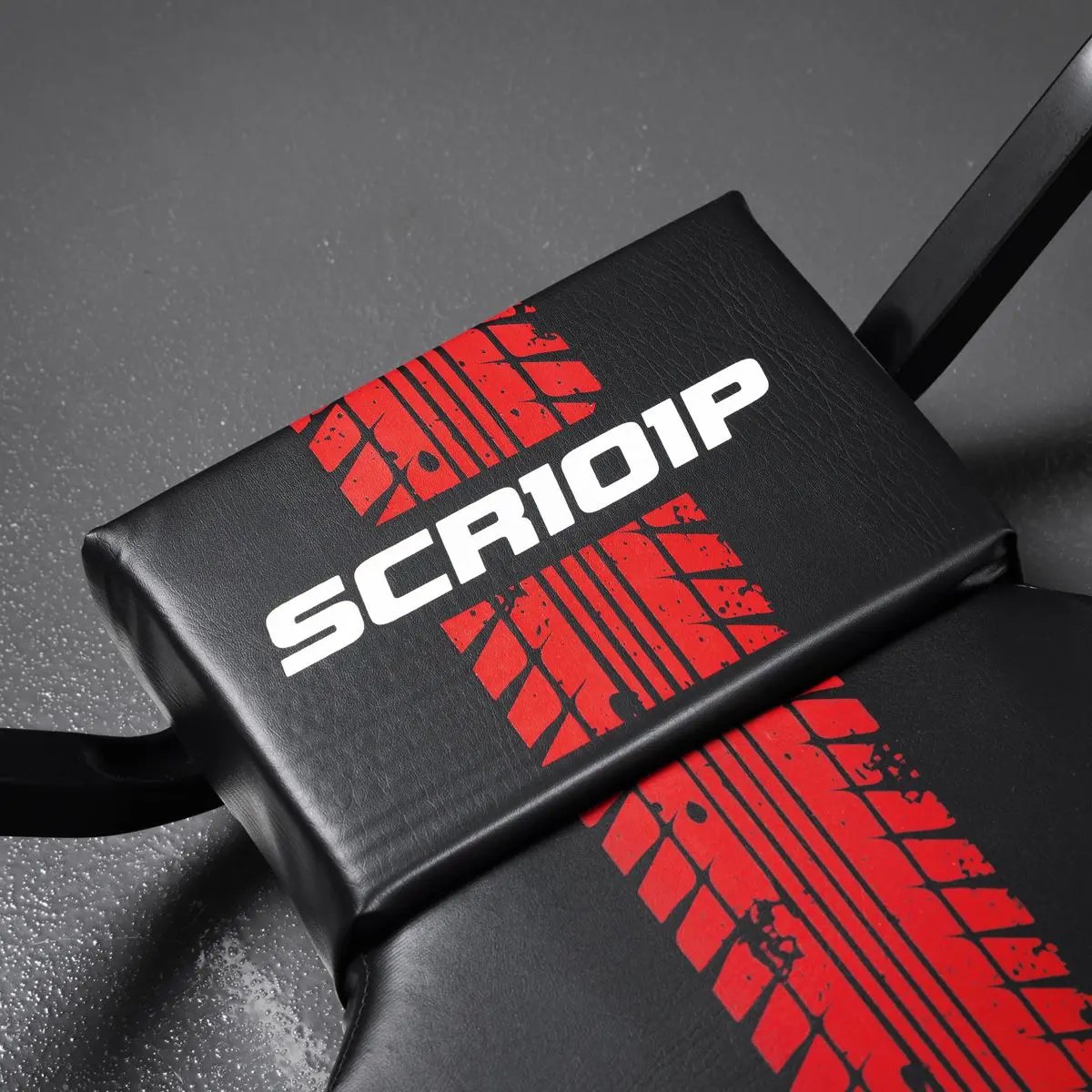 Sealey Steel Creeper with 6 Rough Ground 5" Wheels & Headrest  White Rose Tools