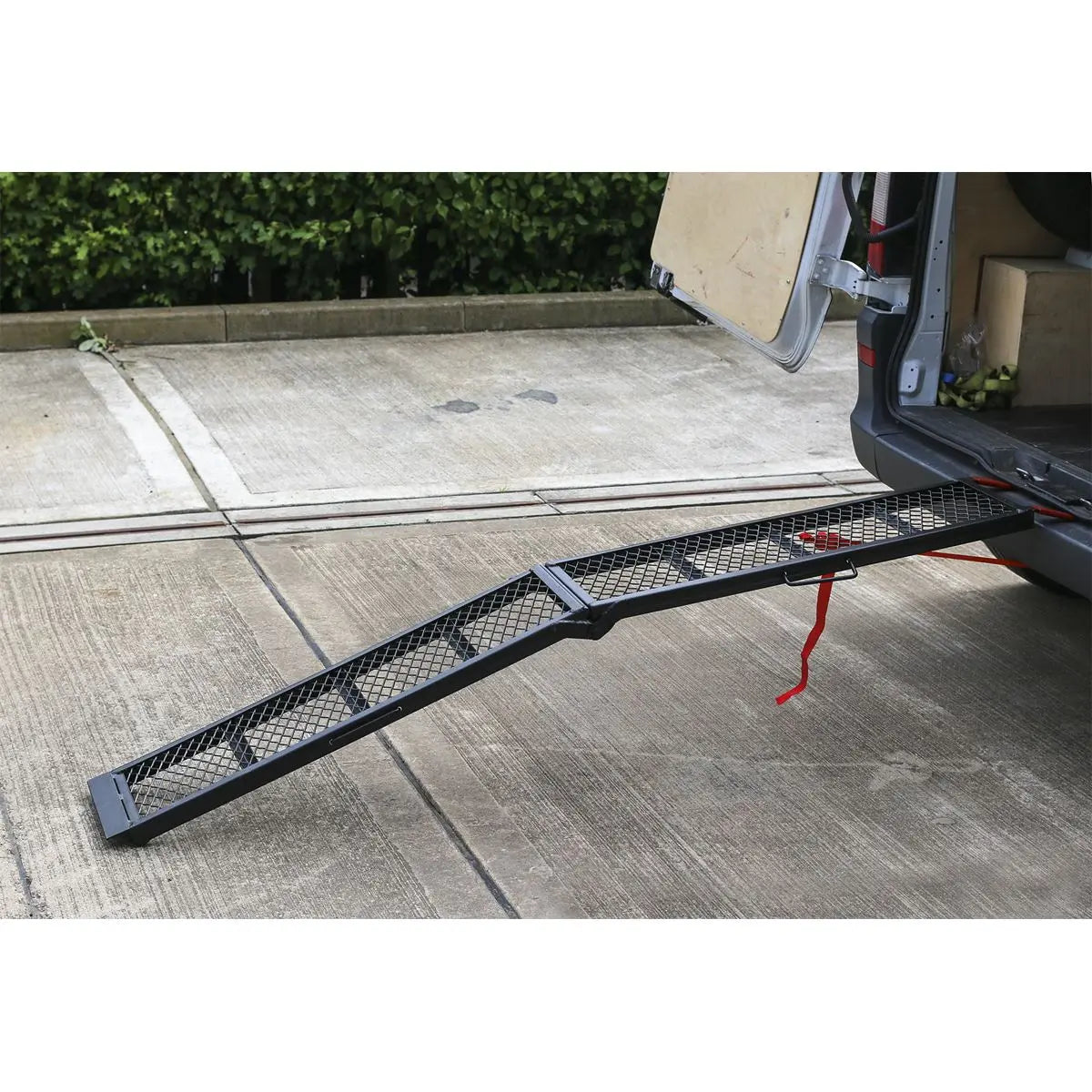 Sealey Steel Mesh Folding Loading Ramp 360kg Capacity  White Rose Tools