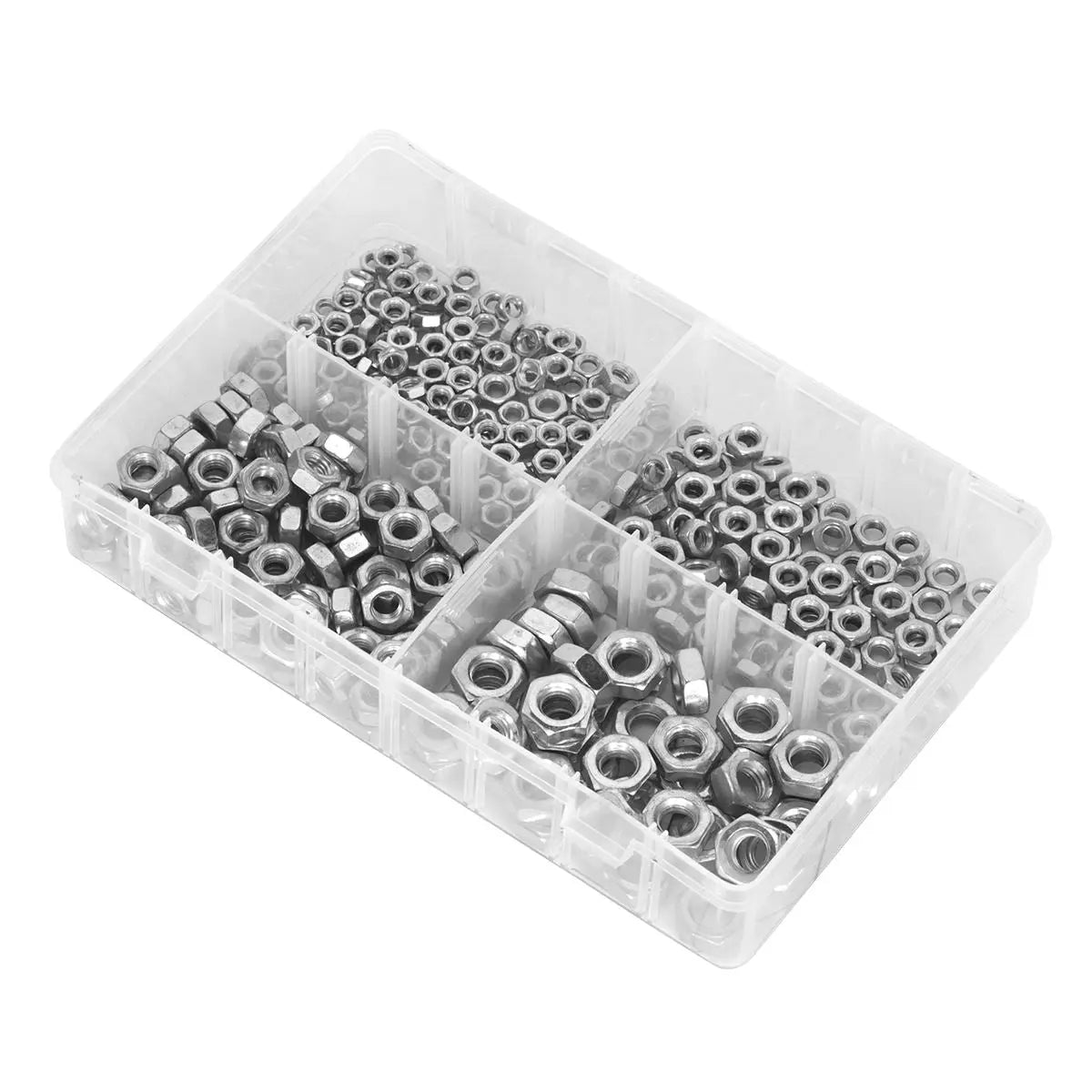 Sealey Steel Nut Assortment 370pc M5-M10 Metric 