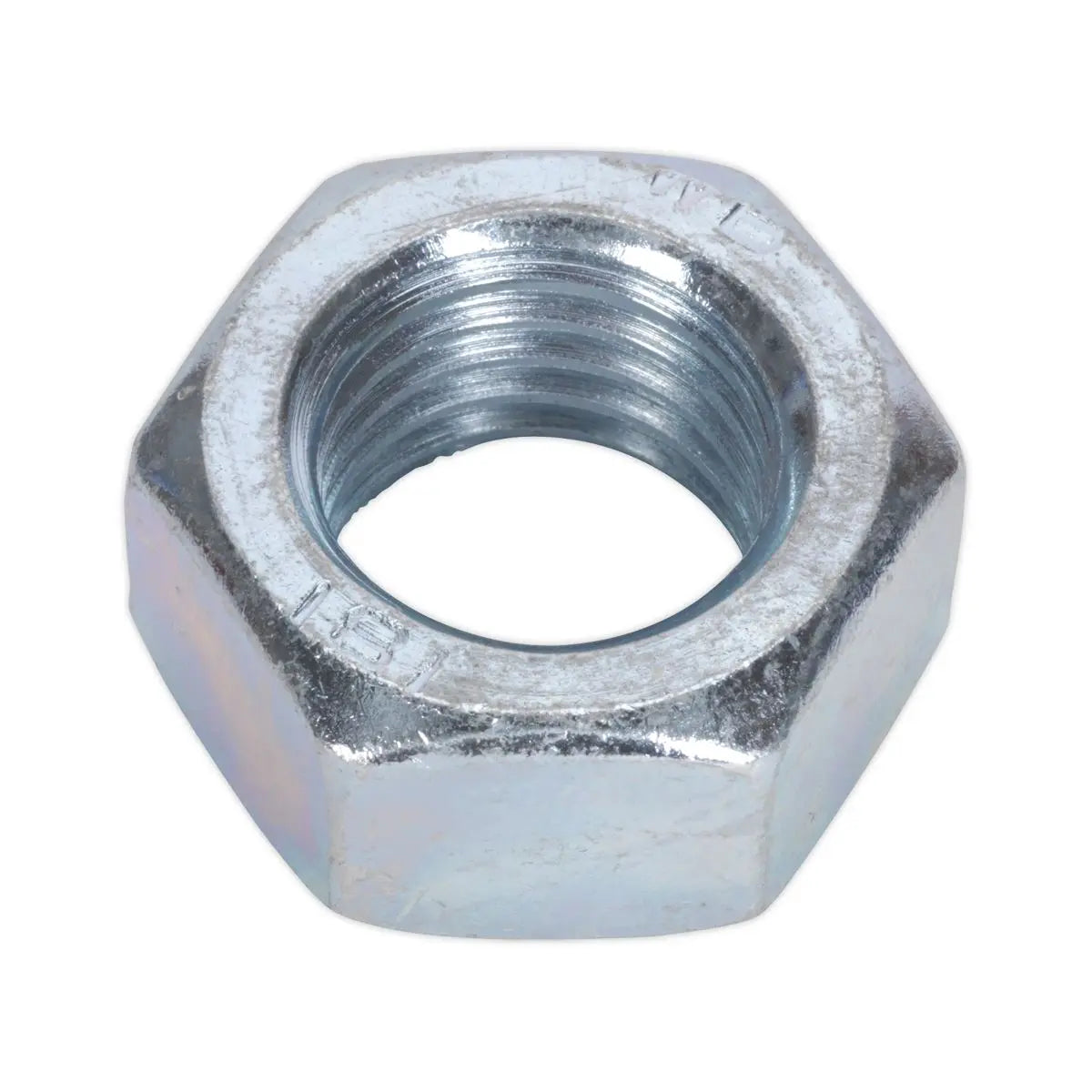 Sealey Steel Nut DIN 934 - M24 Zinc Pack of 5 