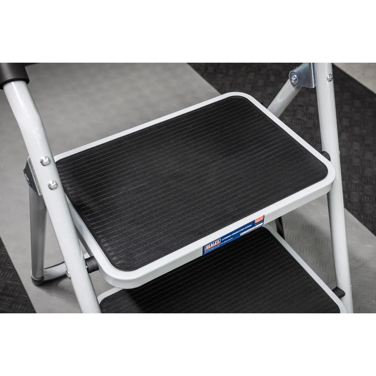 Sealey Step Stool 2-Tread 150kg Capacity EN14183 