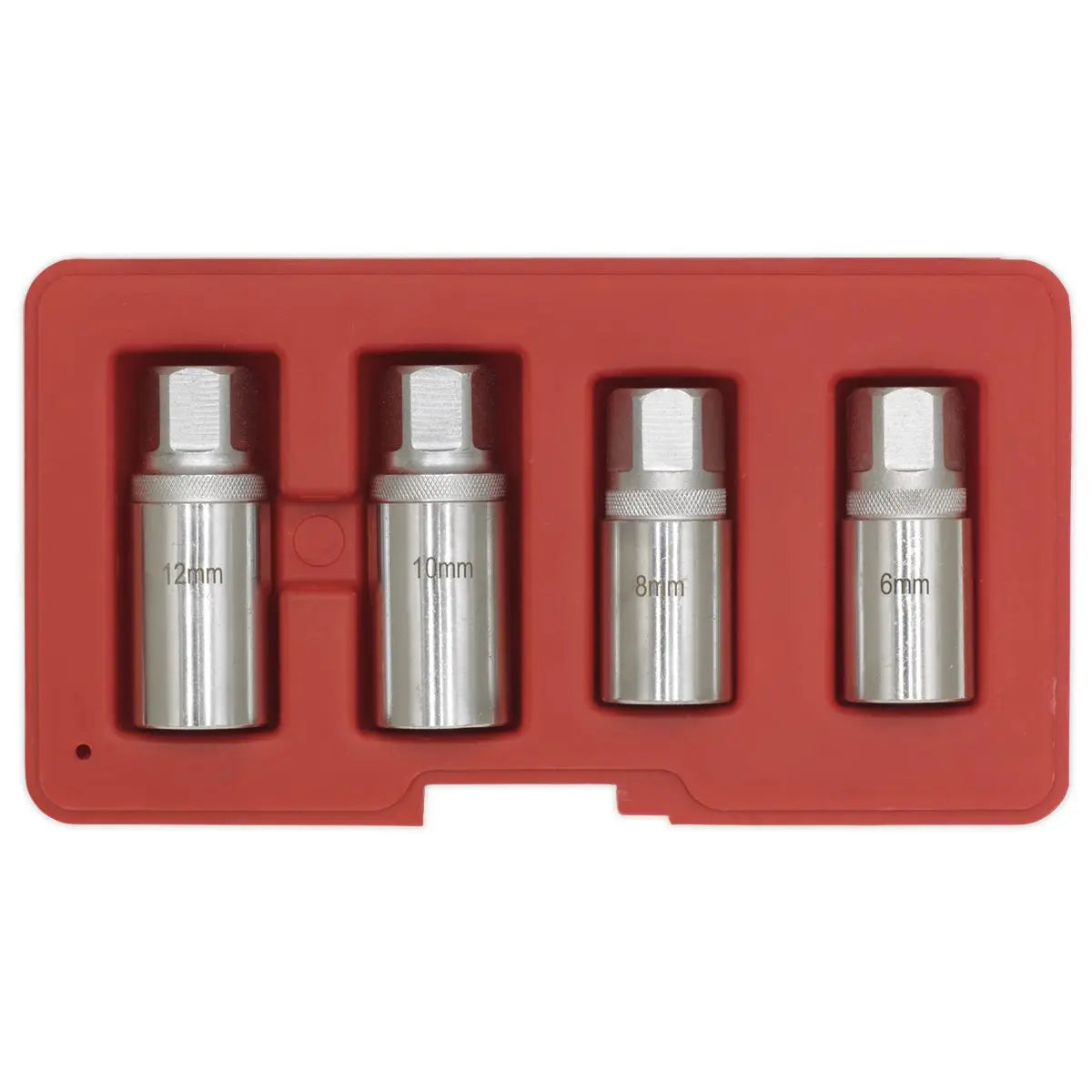 Sealey Stud Extractor Set 4pc 1/2"Sq Drive Metric 